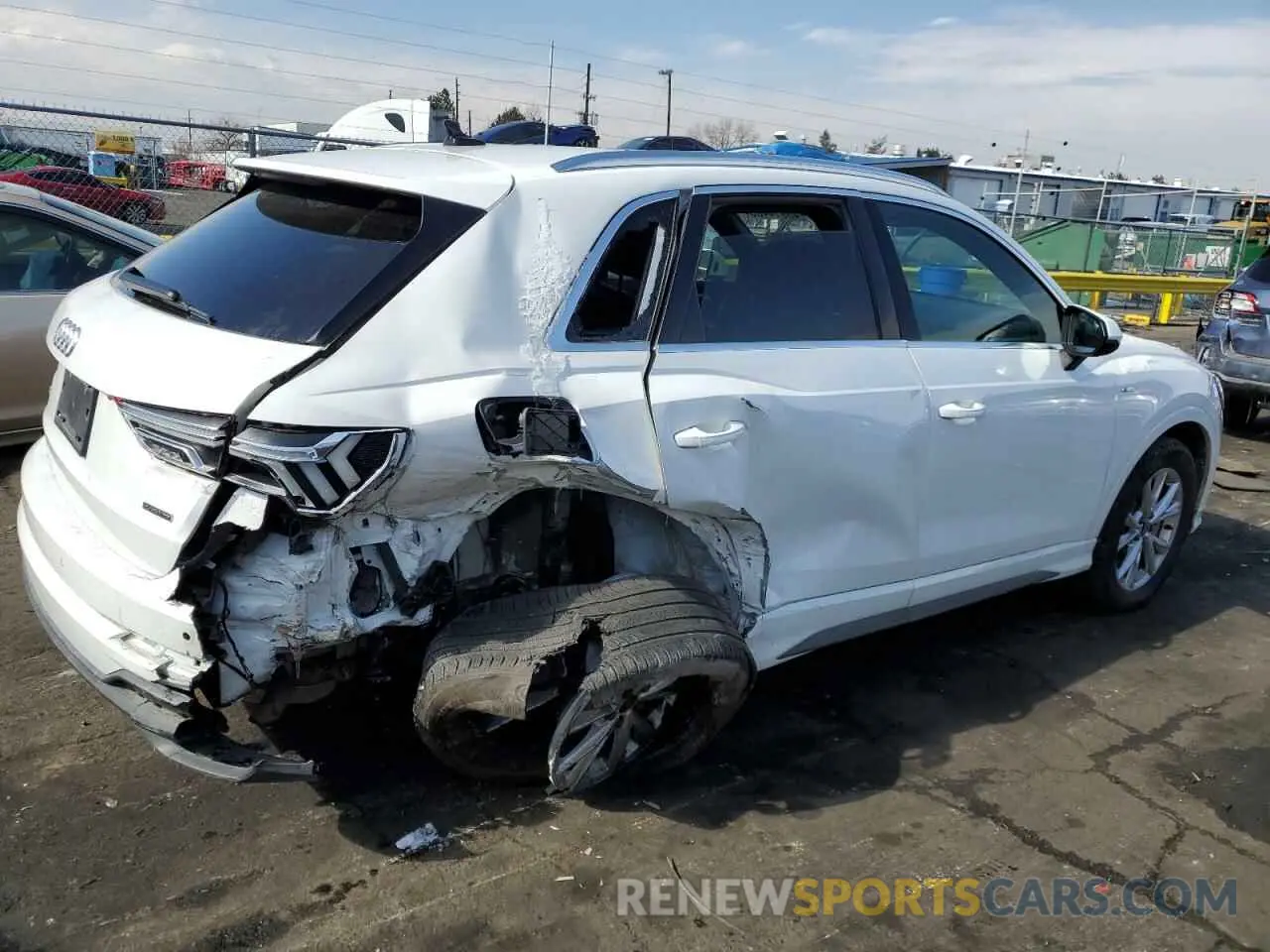 3 Фотография поврежденного автомобиля WA1DECF37P1068980 AUDI Q3 2023