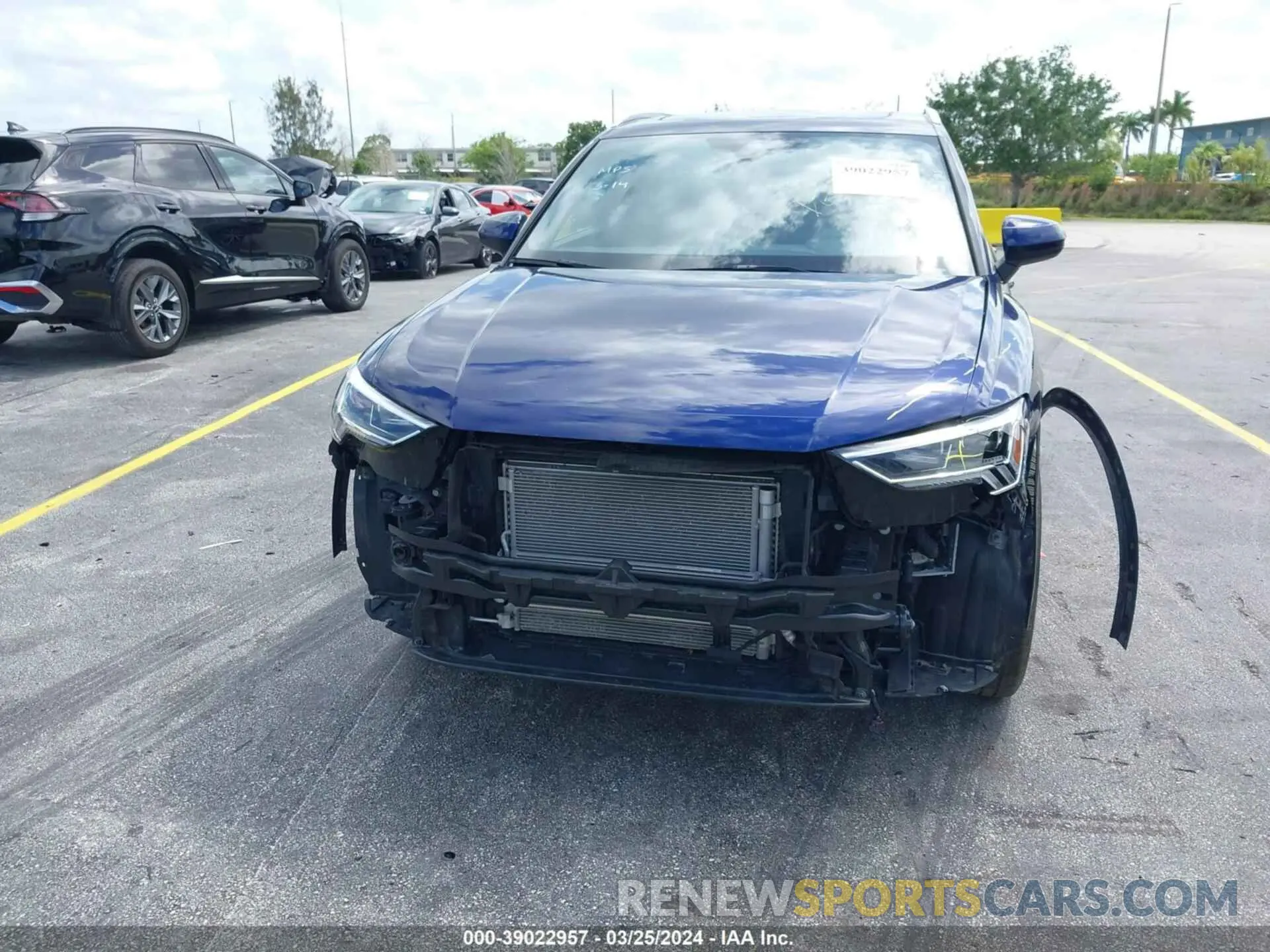 6 Фотография поврежденного автомобиля WA1DECF37P1141474 AUDI Q3 2023