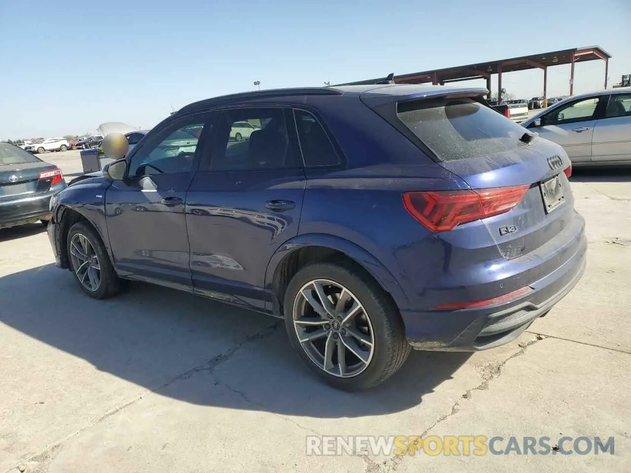 2 Фотография поврежденного автомобиля WA1DECF38P1131083 AUDI Q3 2023