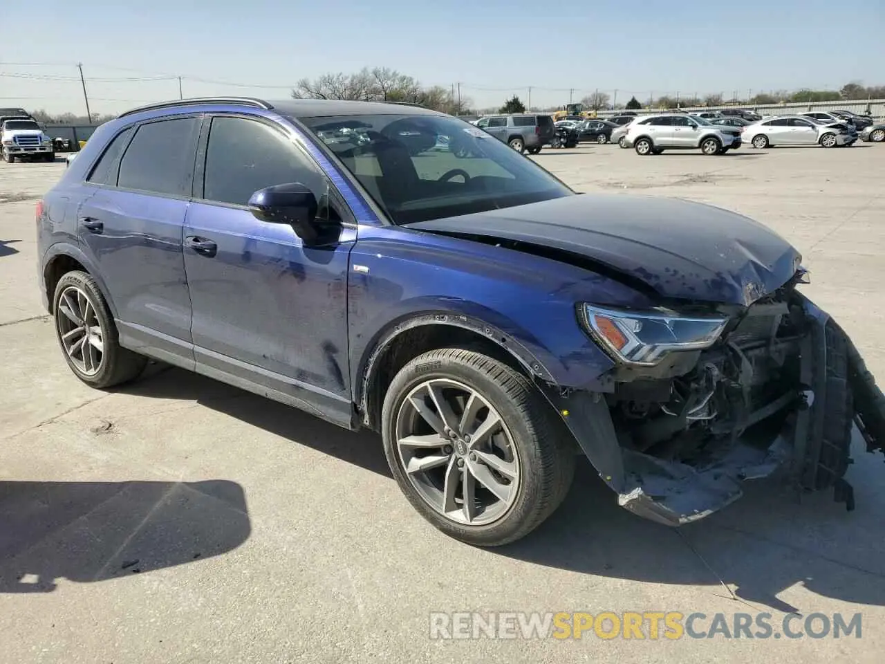 4 Фотография поврежденного автомобиля WA1DECF38P1131083 AUDI Q3 2023
