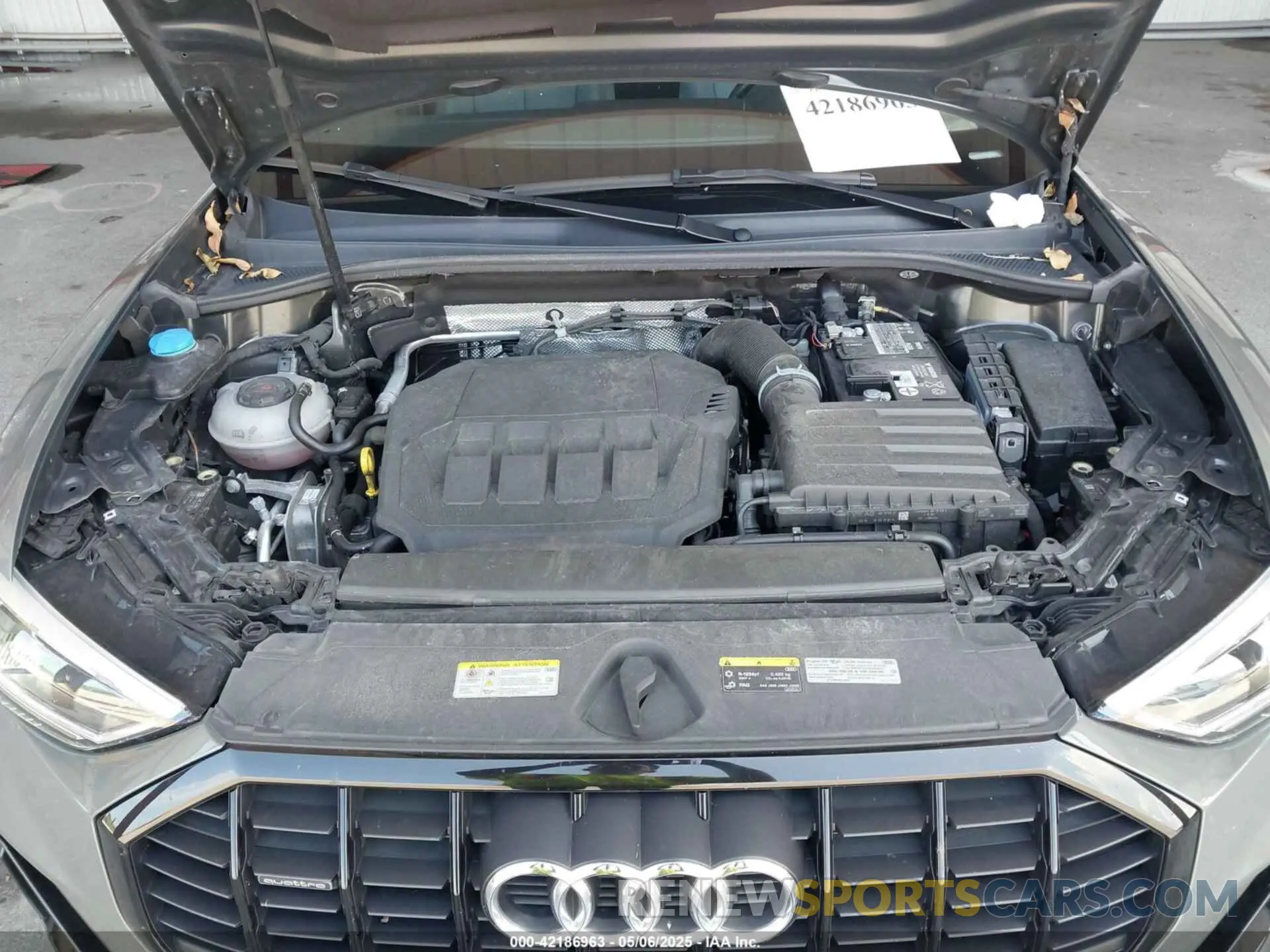 10 Фотография поврежденного автомобиля WA1DECF3XP1047685 AUDI Q3 2023