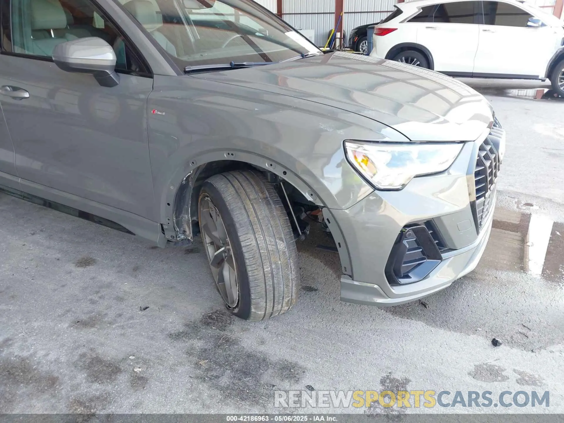 6 Фотография поврежденного автомобиля WA1DECF3XP1047685 AUDI Q3 2023