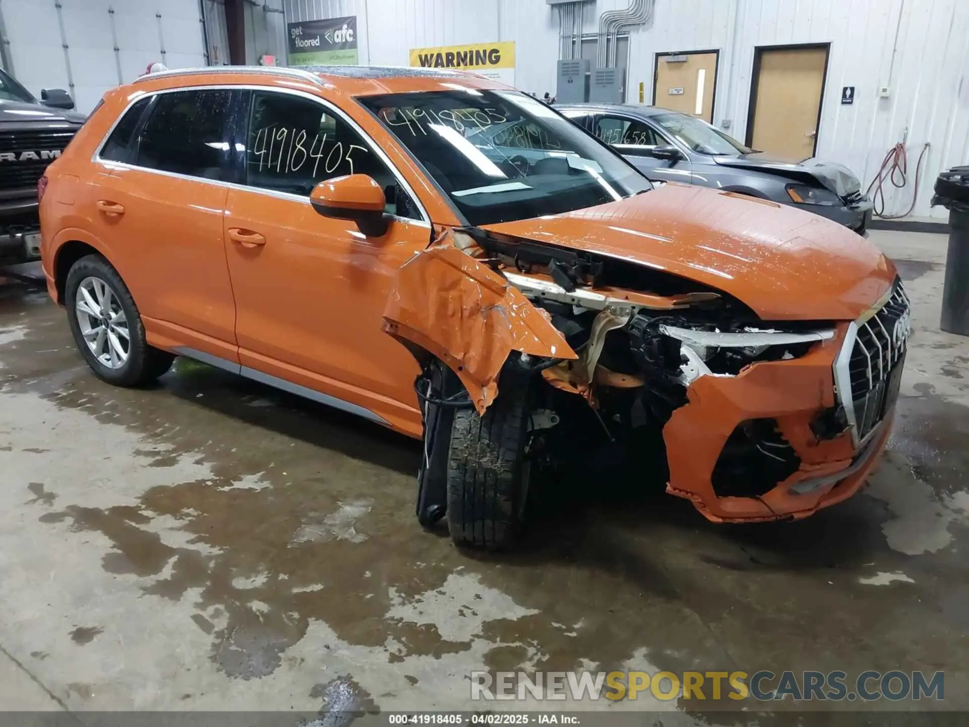 1 Фотография поврежденного автомобиля WA1DECF3XP1112714 AUDI Q3 2023