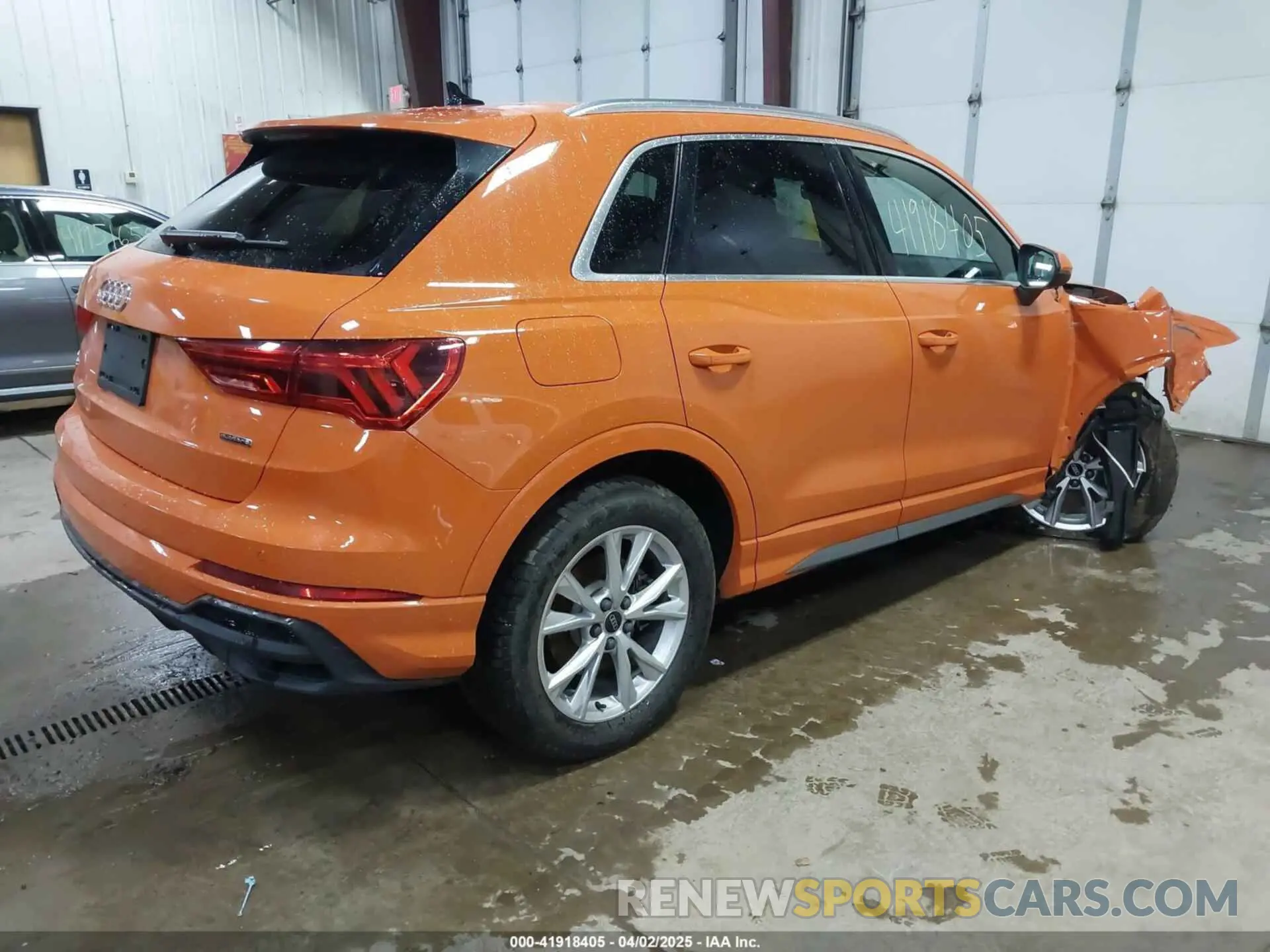 4 Фотография поврежденного автомобиля WA1DECF3XP1112714 AUDI Q3 2023