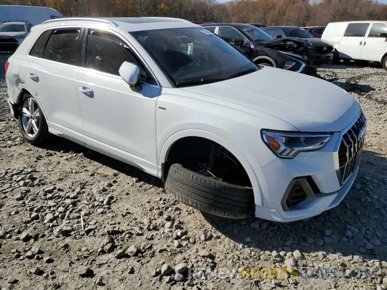 4 Фотография поврежденного автомобиля WA1EECF31P1089182 AUDI Q3 2023