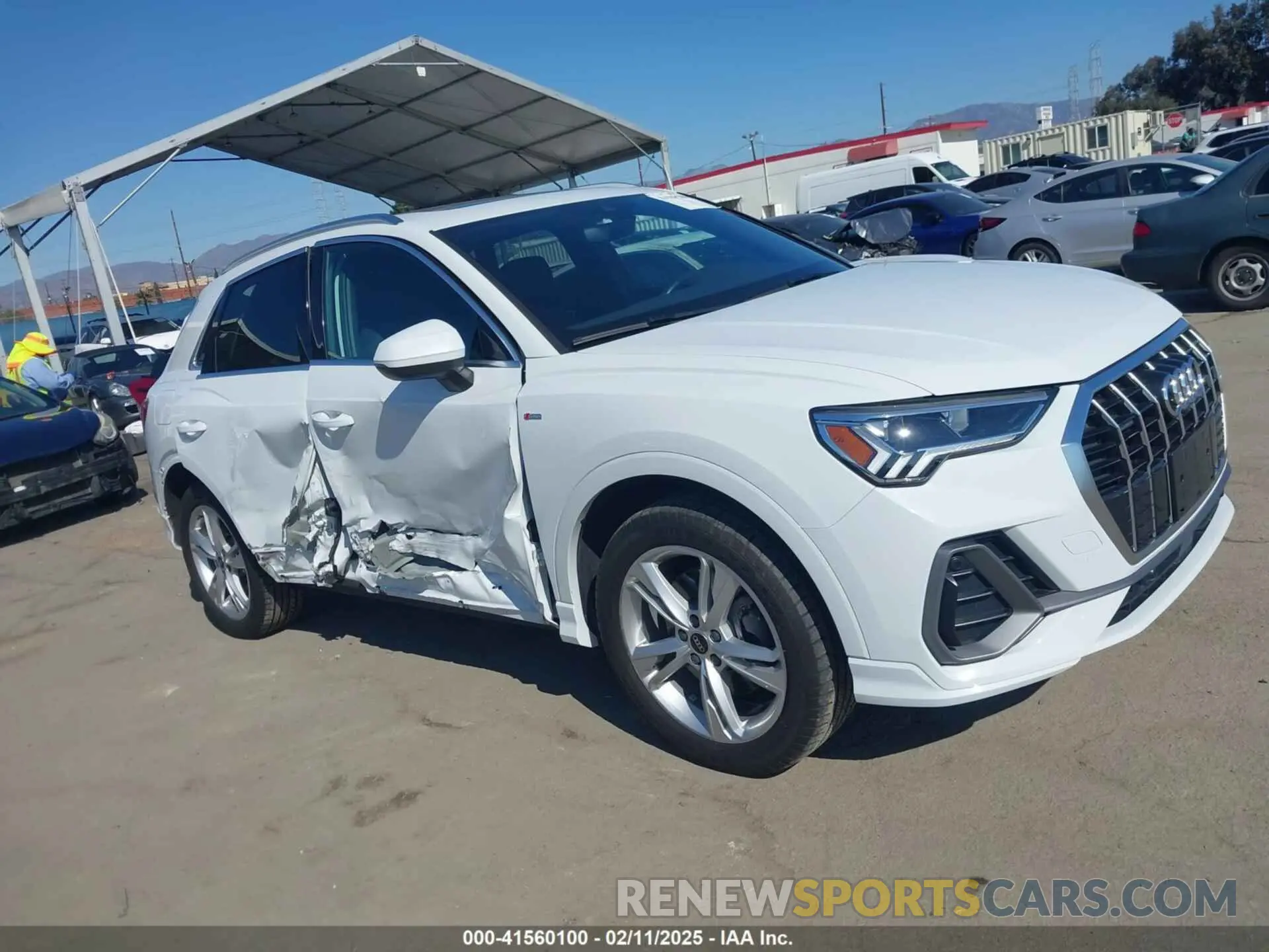 13 Photograph of a damaged car WA1EECF31P1116199 AUDI Q3 2023