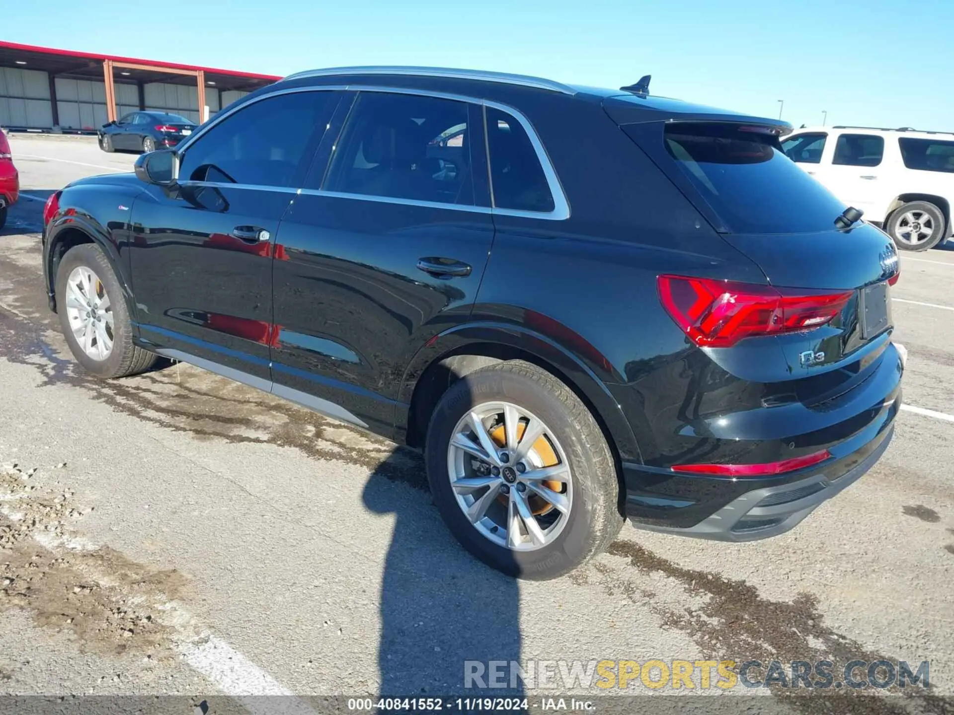 3 Фотография поврежденного автомобиля WA1EECF31P1116302 AUDI Q3 2023