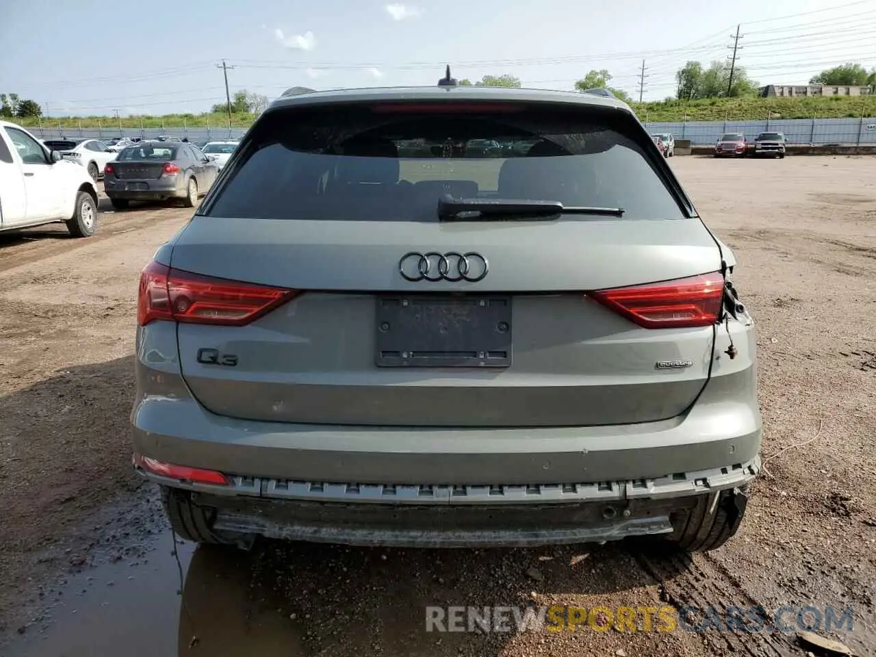6 Photograph of a damaged car WA1EECF32P1049516 AUDI Q3 2023