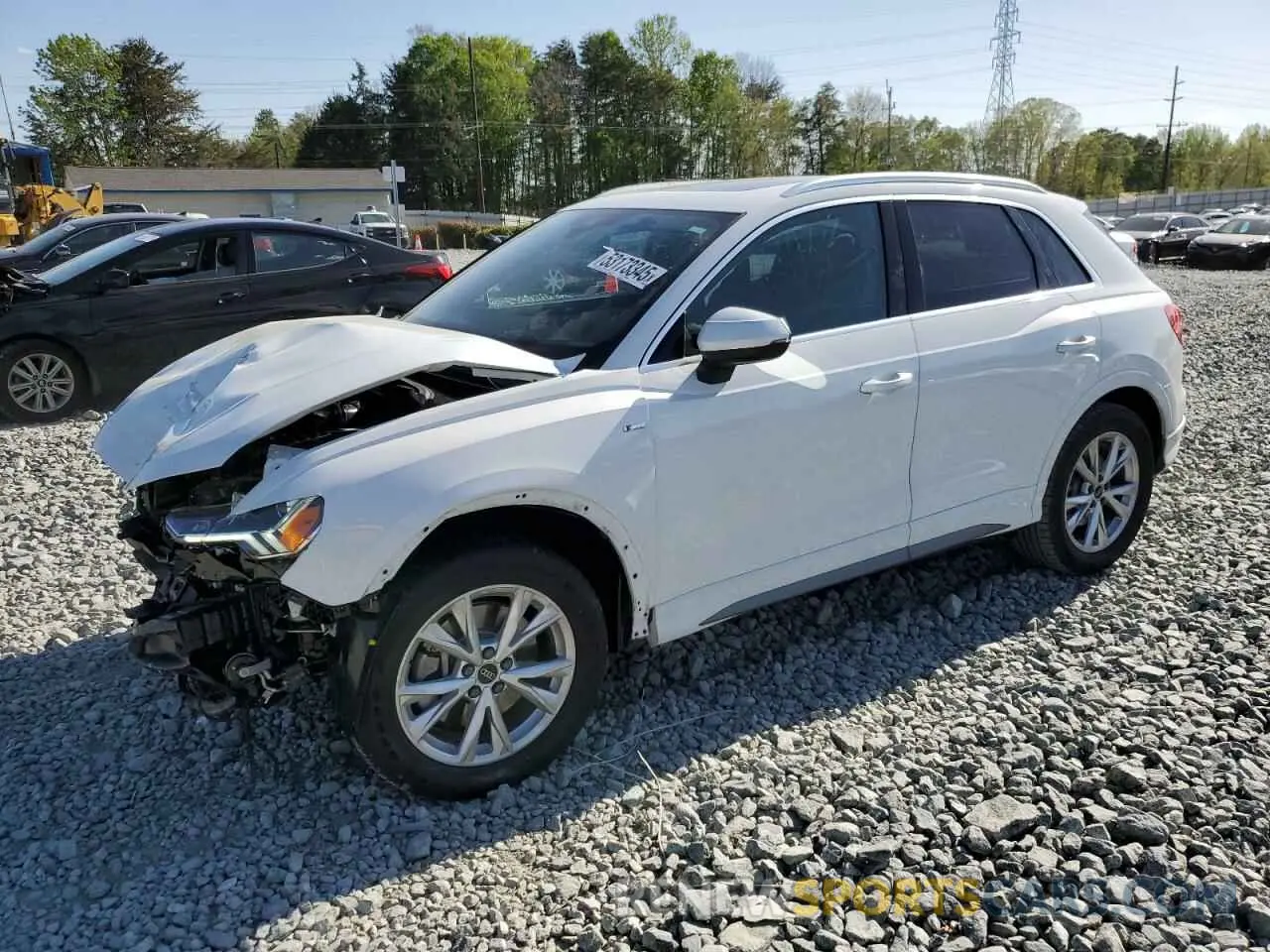 1 Фотография поврежденного автомобиля WA1EECF36P1089887 AUDI Q3 2023