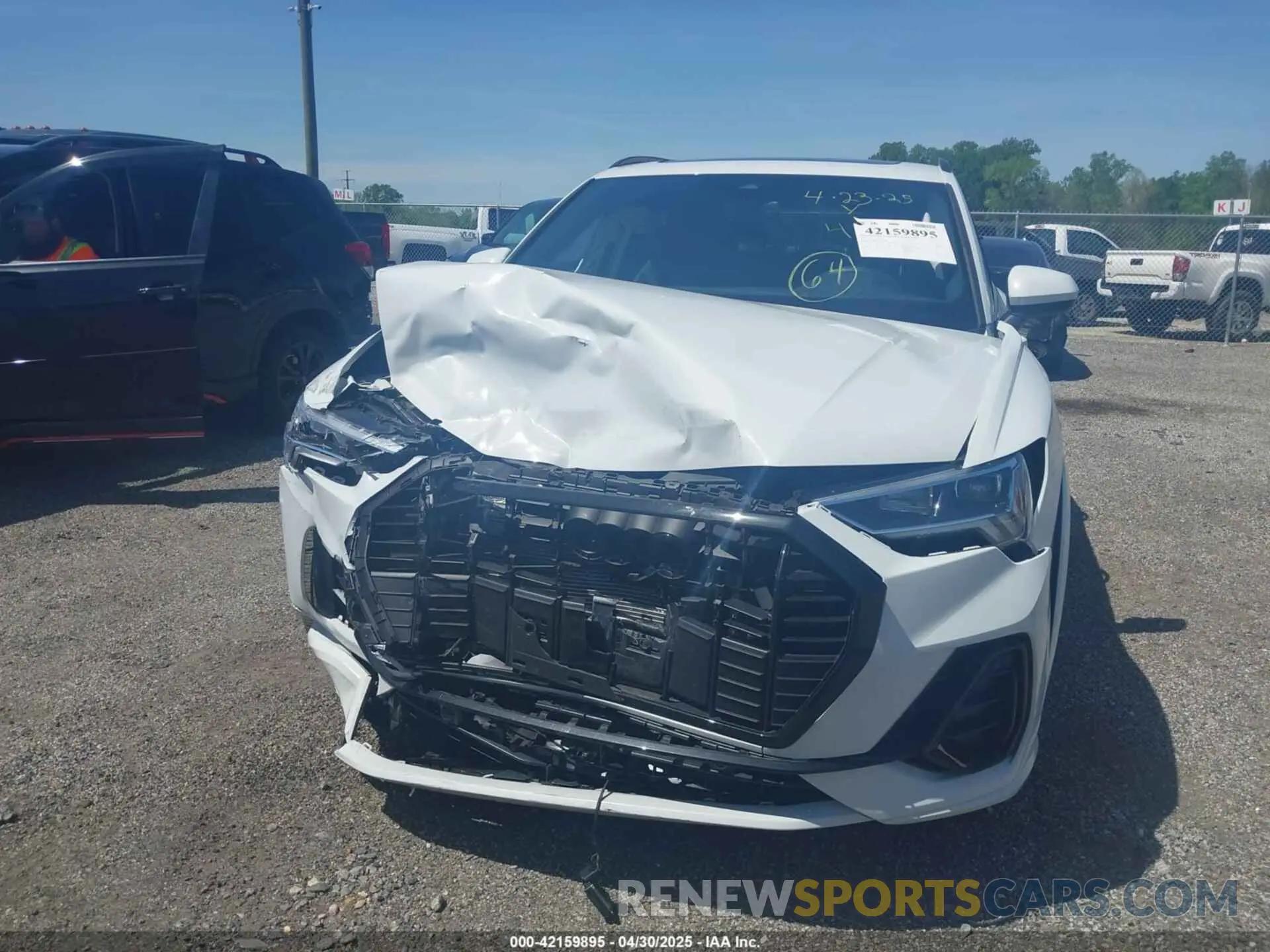 12 Photograph of a damaged car WA1EECF36P1151143 AUDI Q3 2023