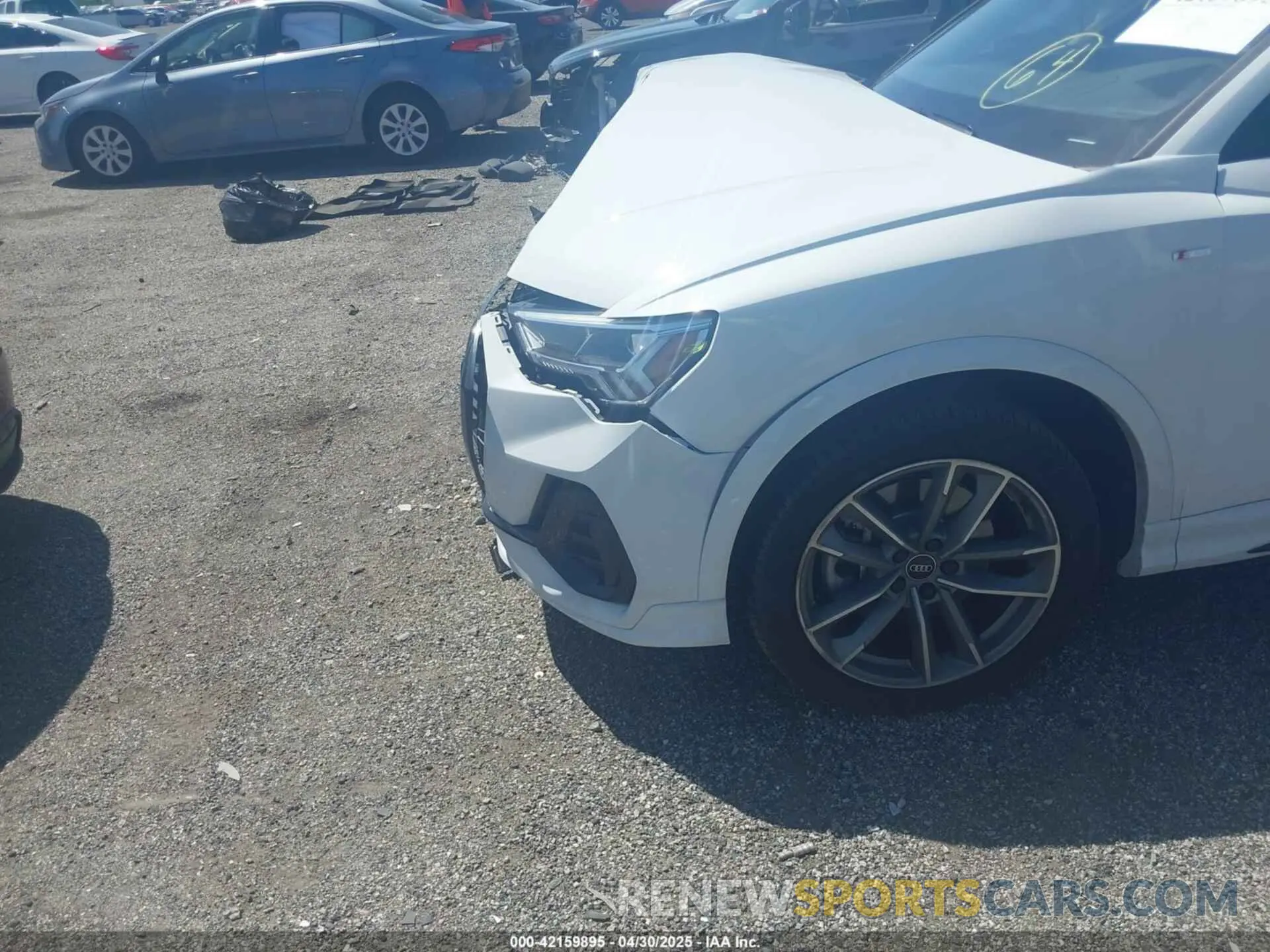 6 Photograph of a damaged car WA1EECF36P1151143 AUDI Q3 2023