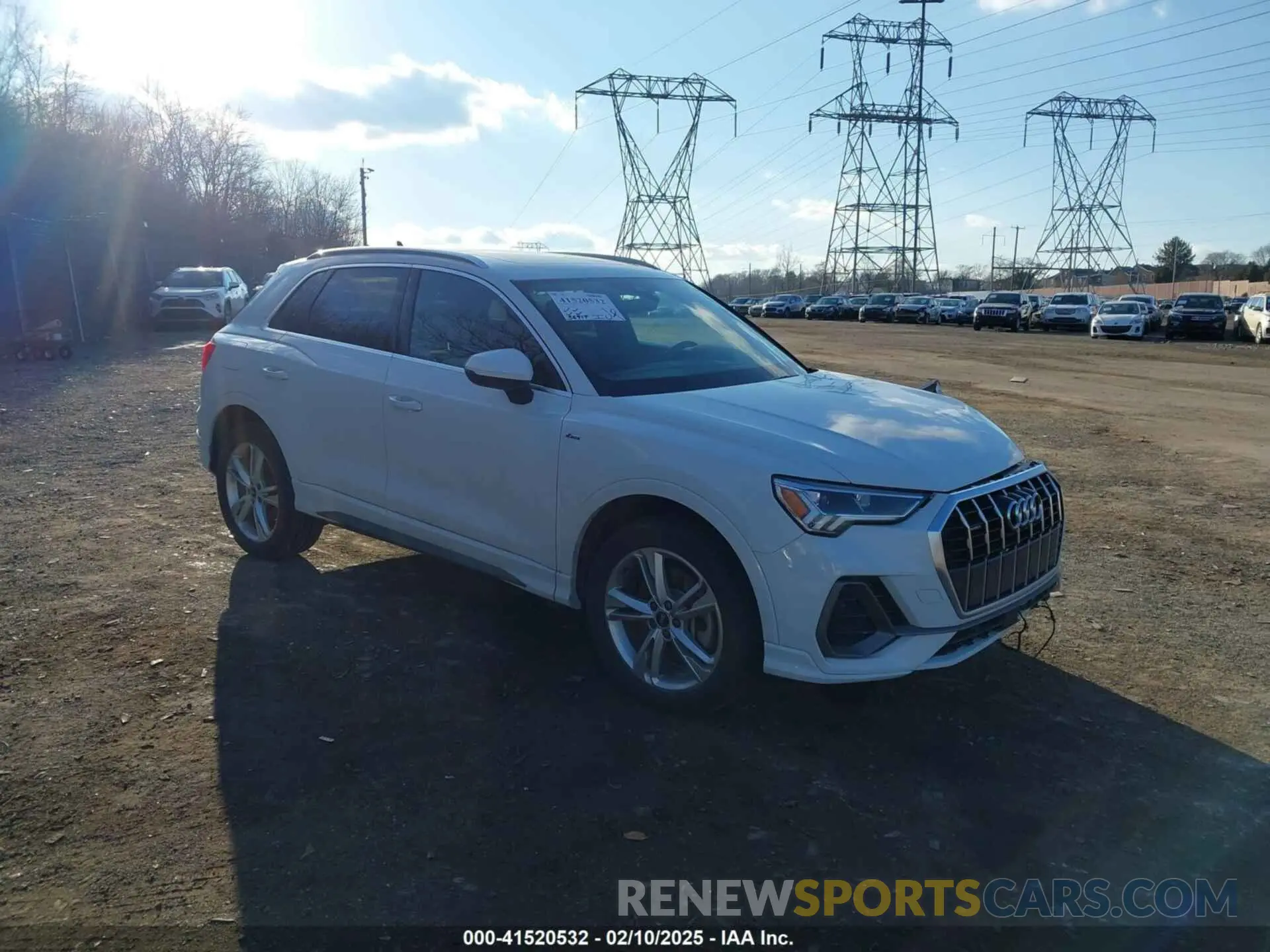 1 Фотография поврежденного автомобиля WA1EECF37P1025146 AUDI Q3 2023