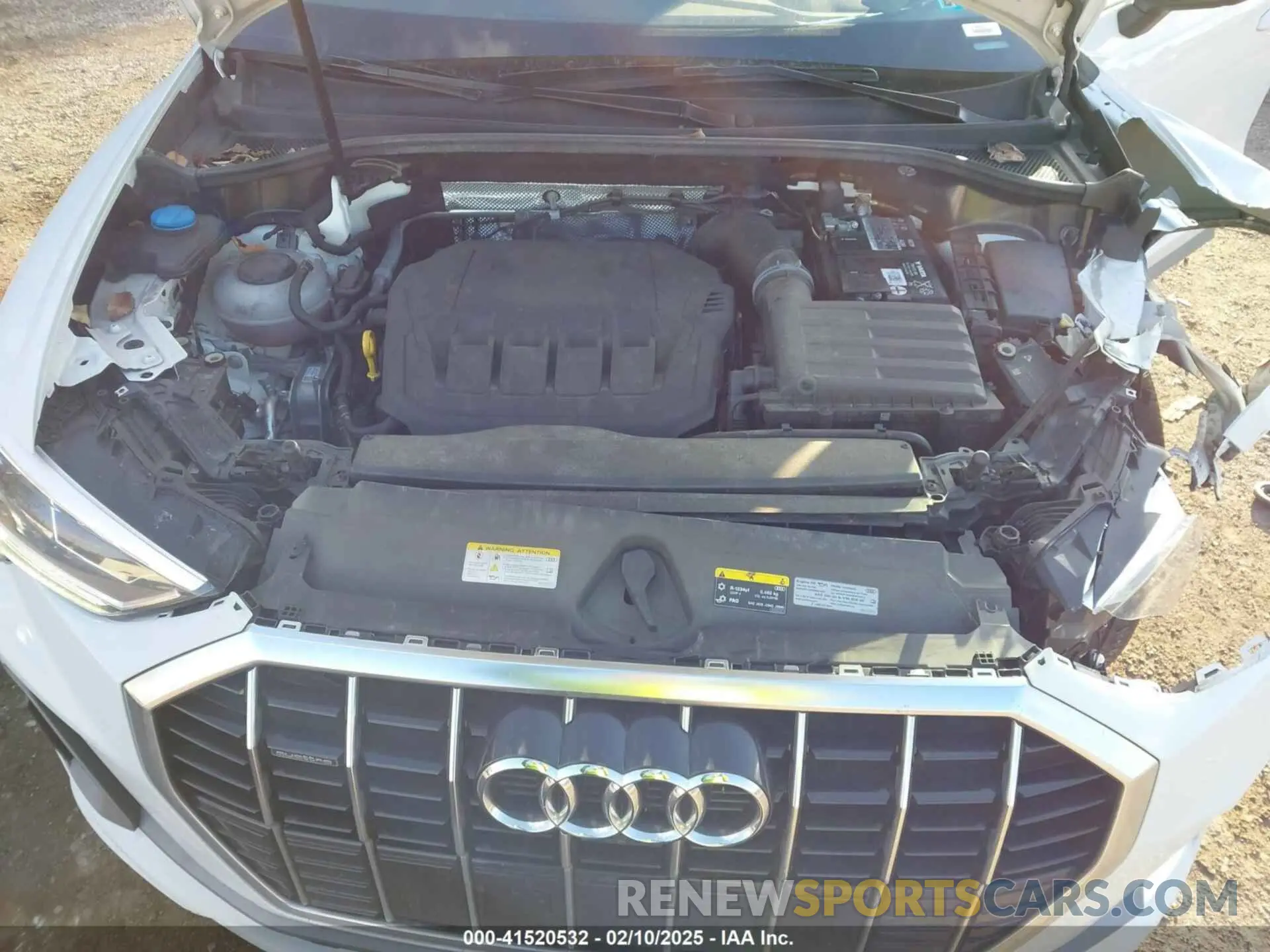 10 Фотография поврежденного автомобиля WA1EECF37P1025146 AUDI Q3 2023