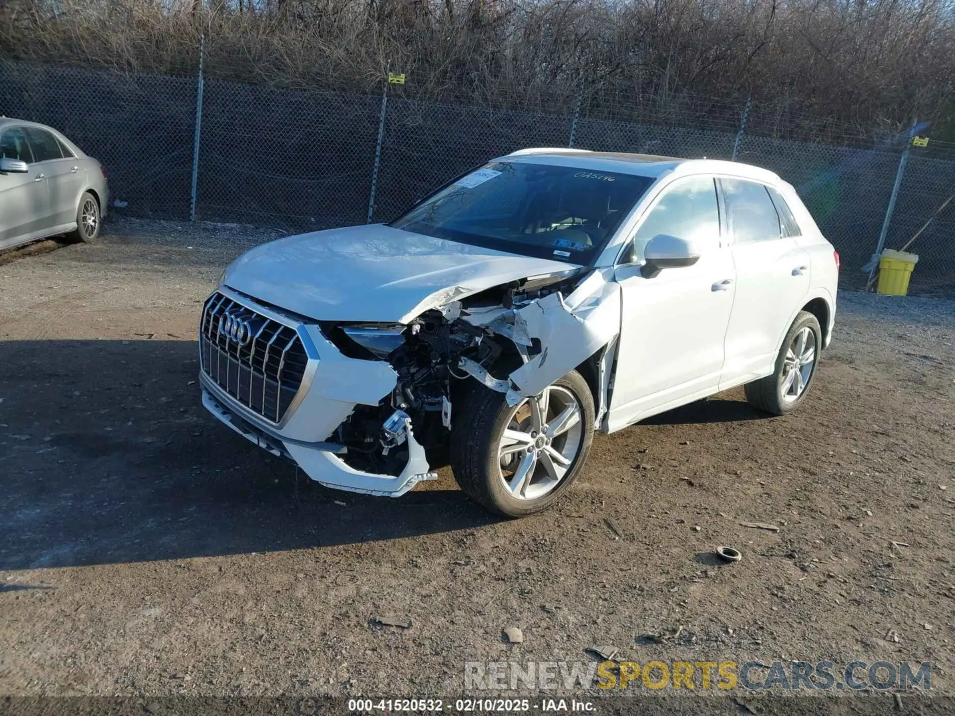 2 Фотография поврежденного автомобиля WA1EECF37P1025146 AUDI Q3 2023