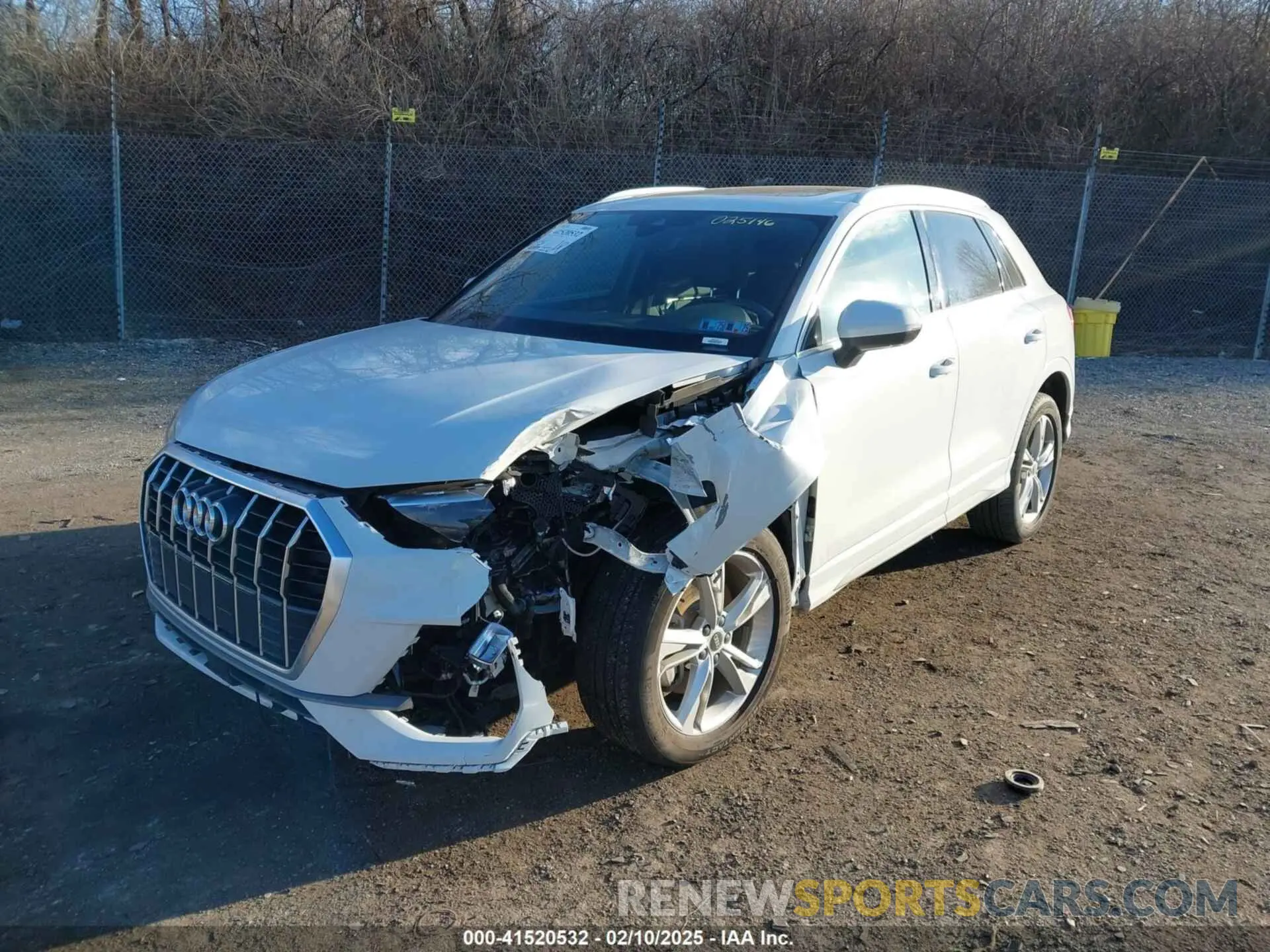 6 Фотография поврежденного автомобиля WA1EECF37P1025146 AUDI Q3 2023