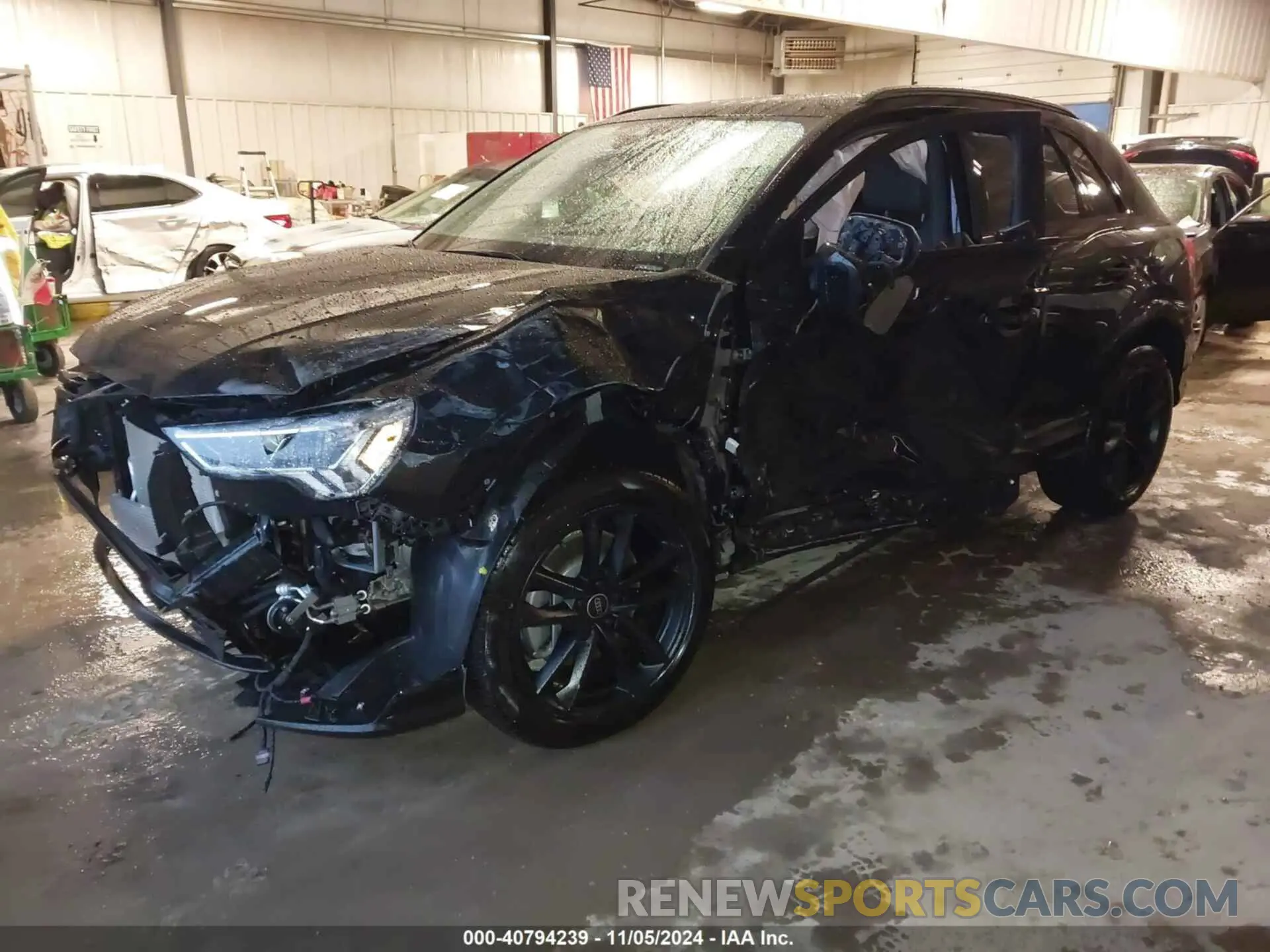 2 Photograph of a damaged car WA1EEDF36P1119055 AUDI Q3 2023