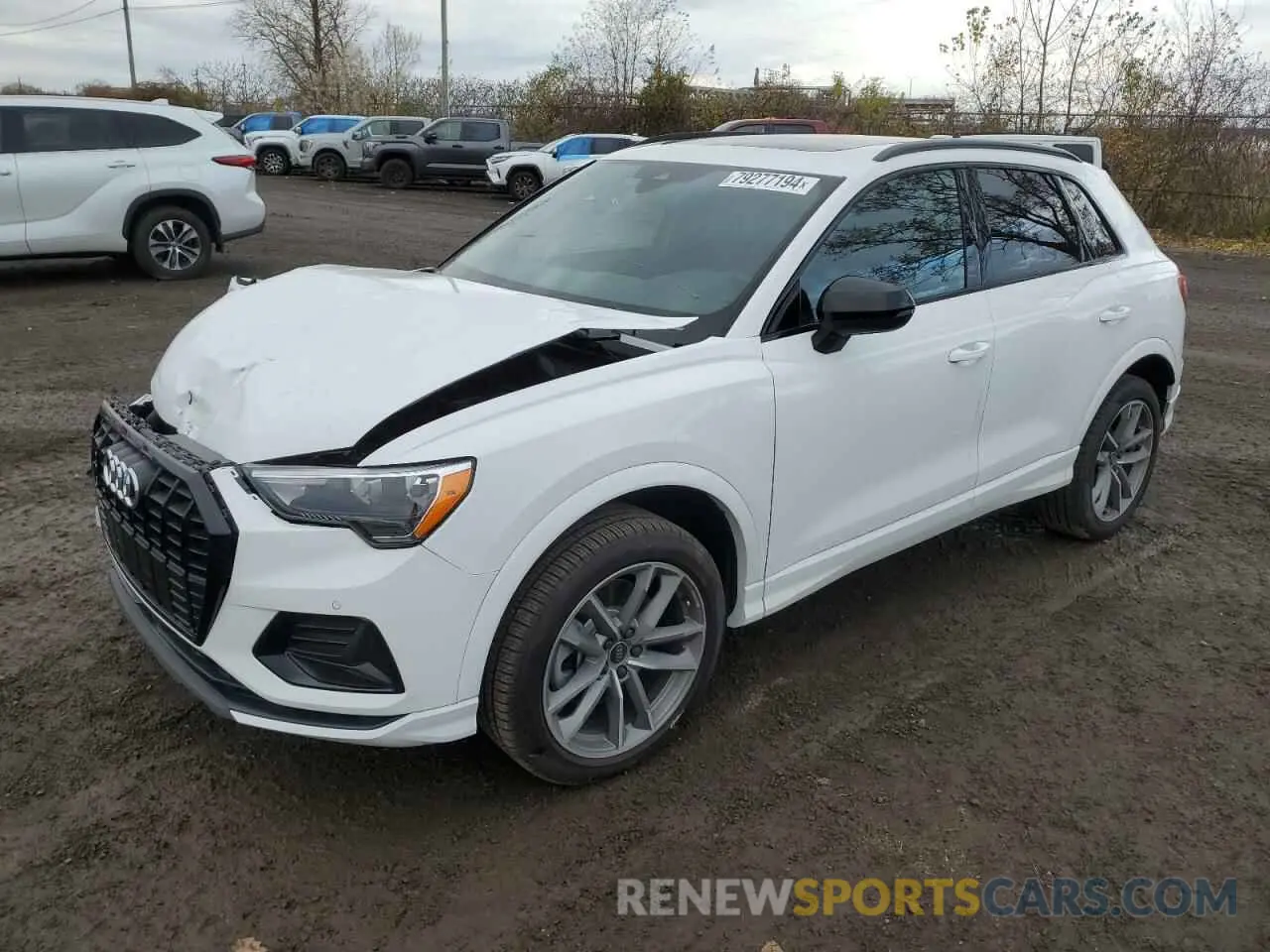 1 Фотография поврежденного автомобиля WA1AUCF30R1150123 AUDI Q3 2024