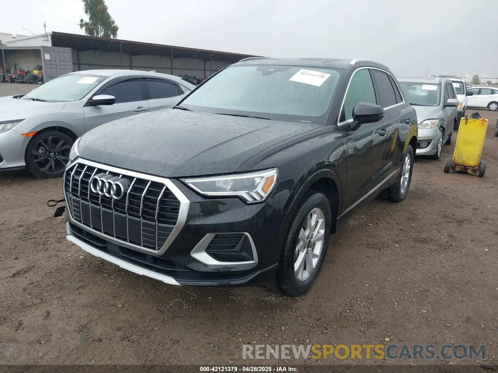 2 Photograph of a damaged car WA1AUCF32R1083539 AUDI Q3 2024