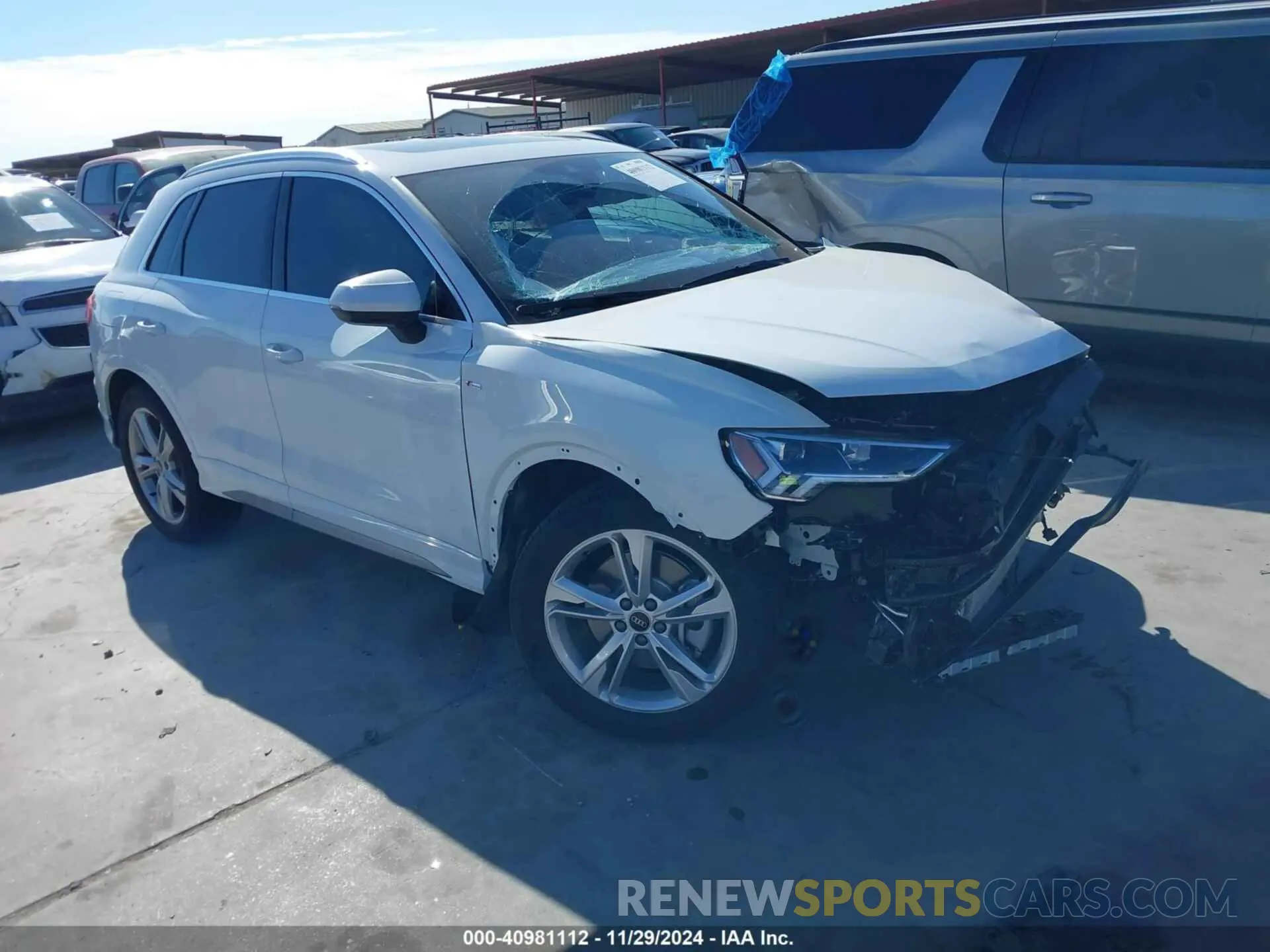 1 Фотография поврежденного автомобиля WA1DECF30R1132926 AUDI Q3 2024