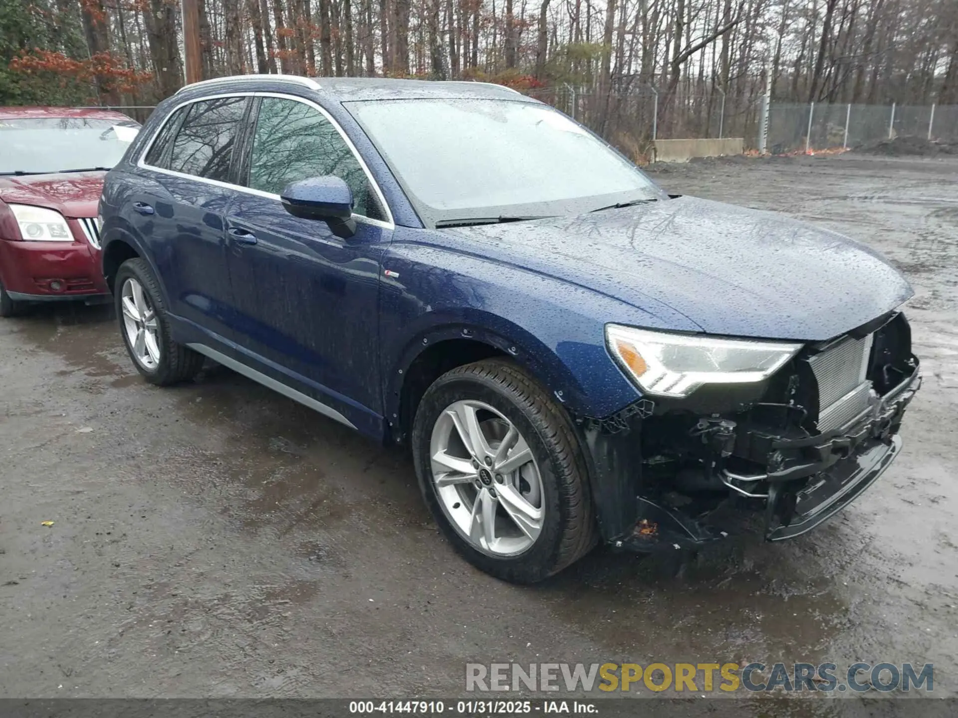 1 Photograph of a damaged car WA1DECF31R1114404 AUDI Q3 2024