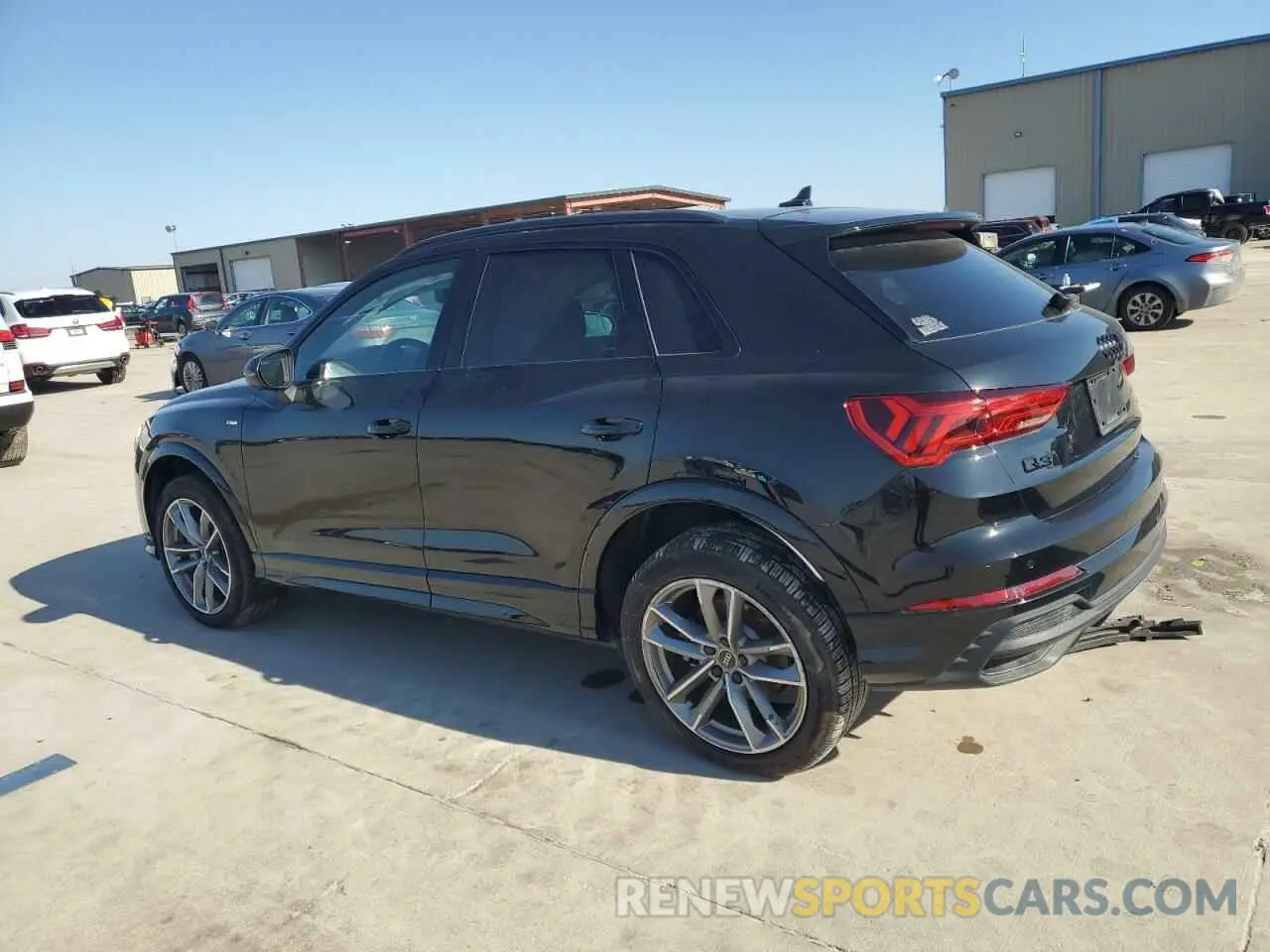 2 Photograph of a damaged car WA1DECF34R1033333 AUDI Q3 2024