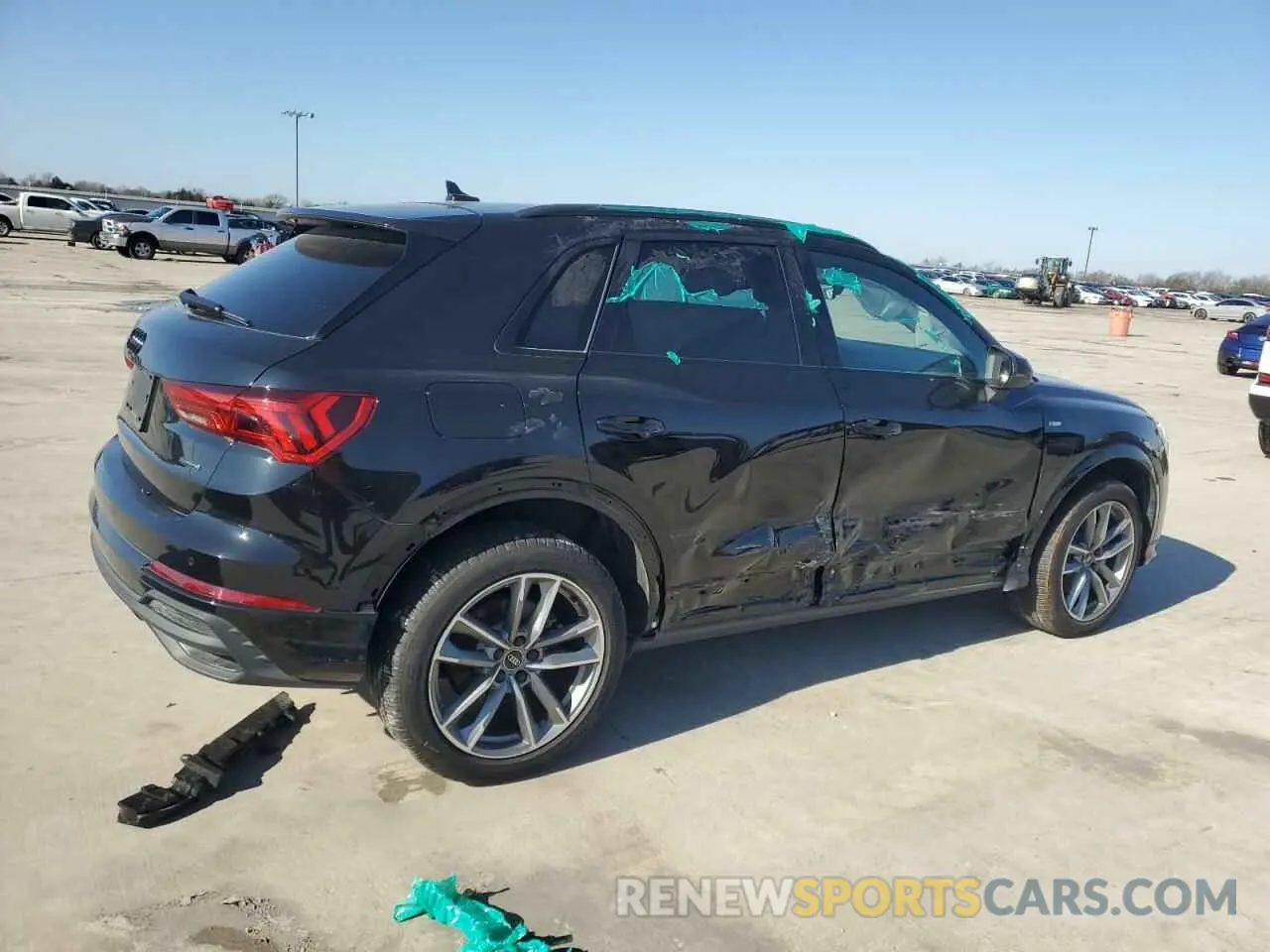 3 Photograph of a damaged car WA1DECF34R1033333 AUDI Q3 2024