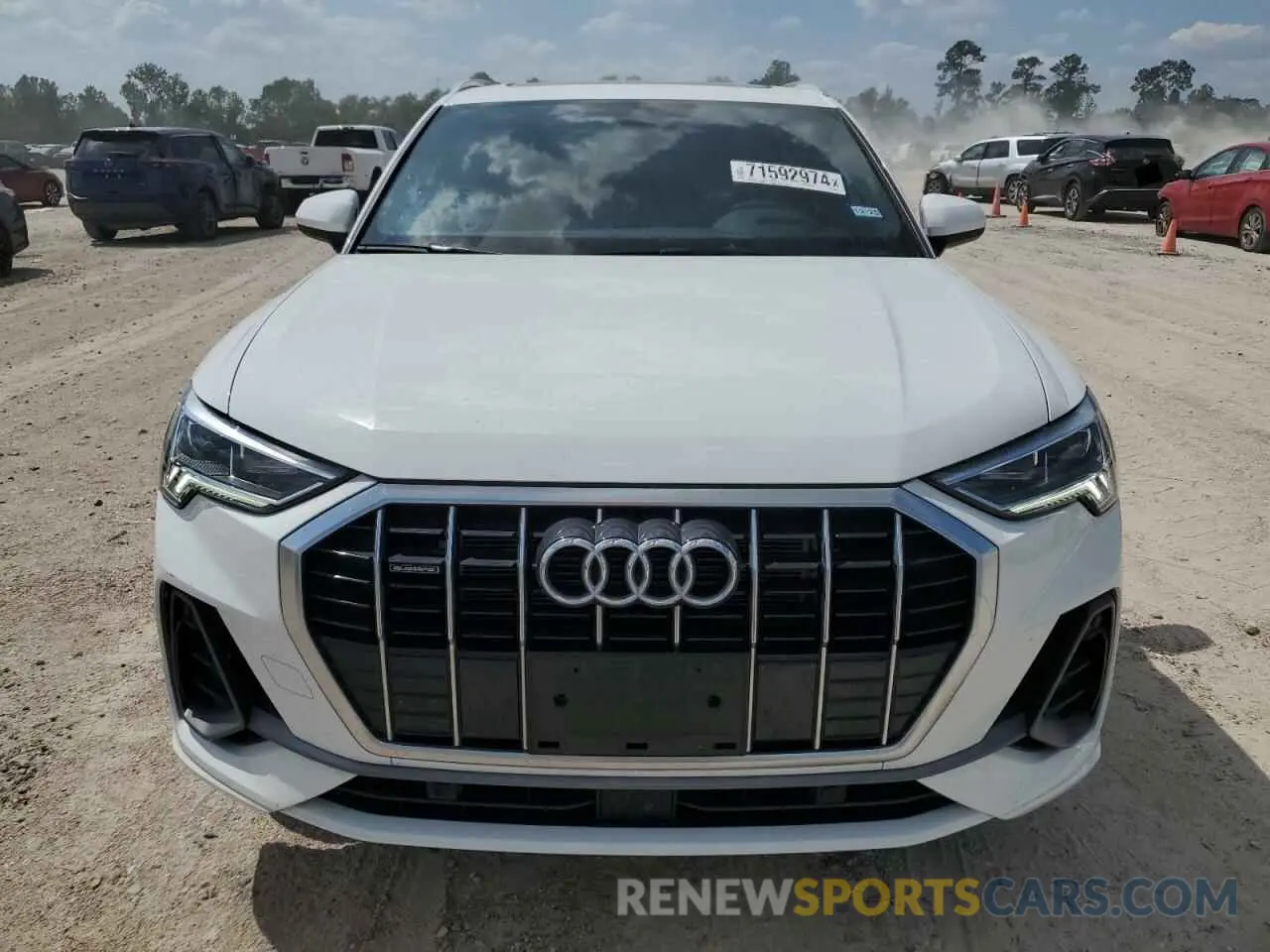 5 Photograph of a damaged car WA1DECF34R1060886 AUDI Q3 2024