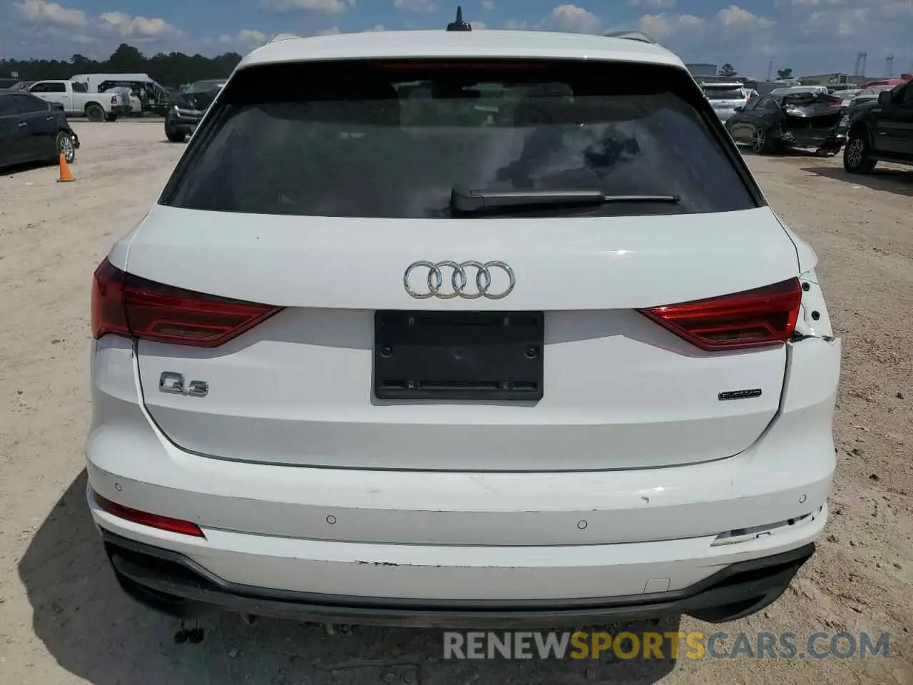 6 Photograph of a damaged car WA1DECF34R1060886 AUDI Q3 2024