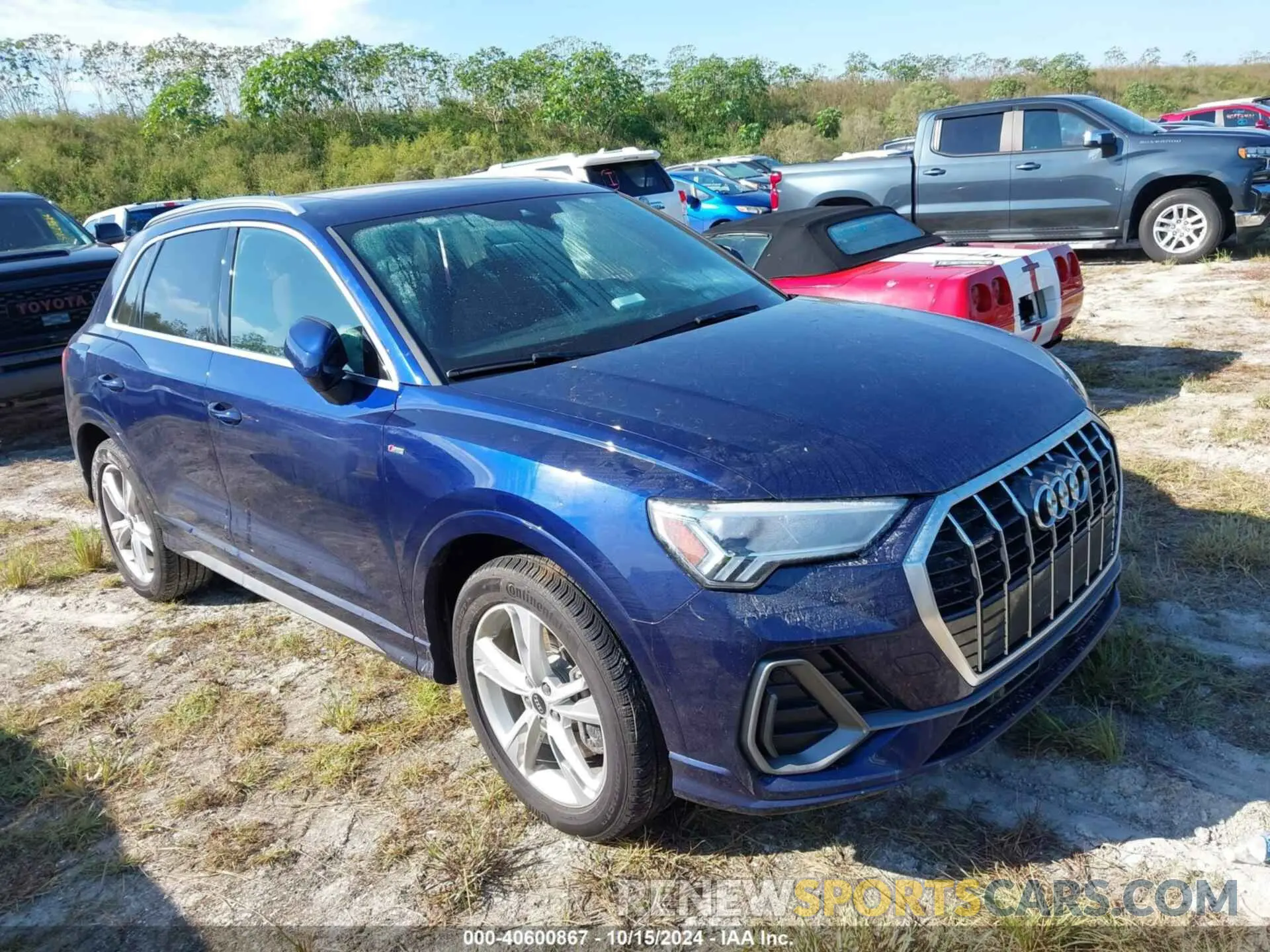 1 Фотография поврежденного автомобиля WA1DECF35R1040968 AUDI Q3 2024
