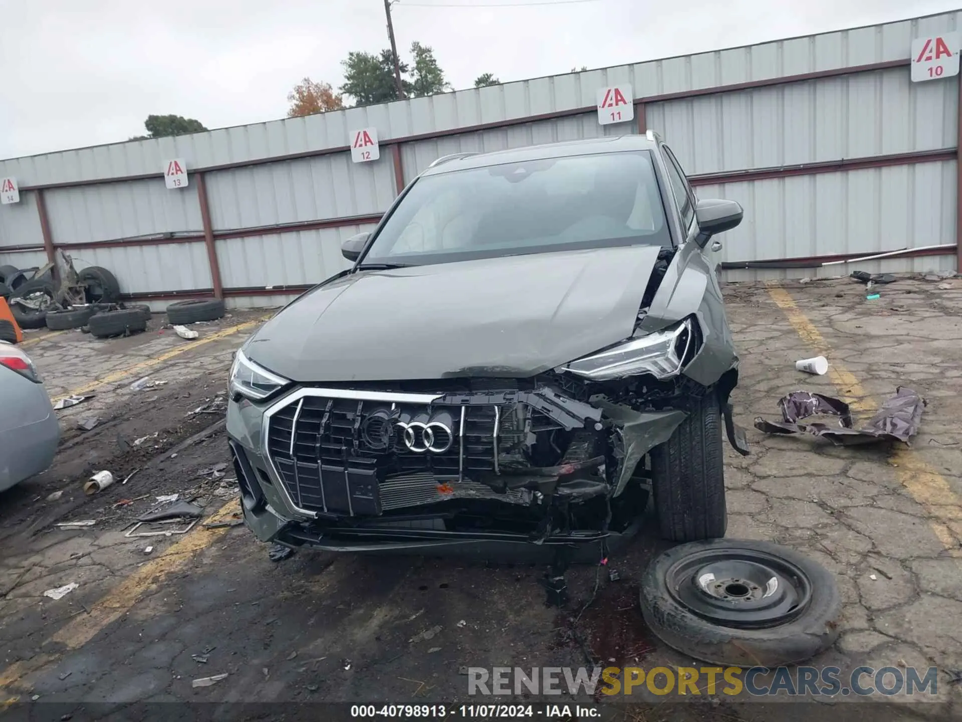 12 Photograph of a damaged car WA1DECF35R1072237 AUDI Q3 2024