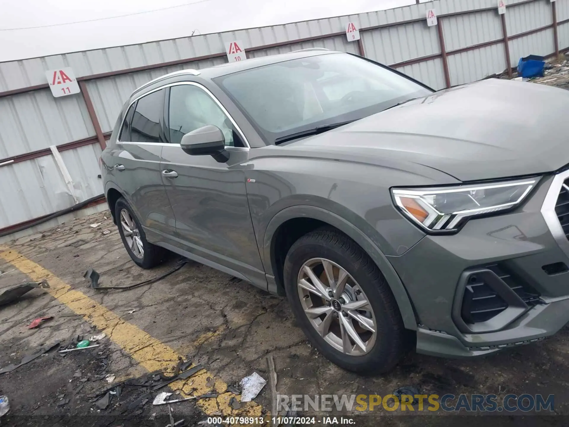 13 Photograph of a damaged car WA1DECF35R1072237 AUDI Q3 2024