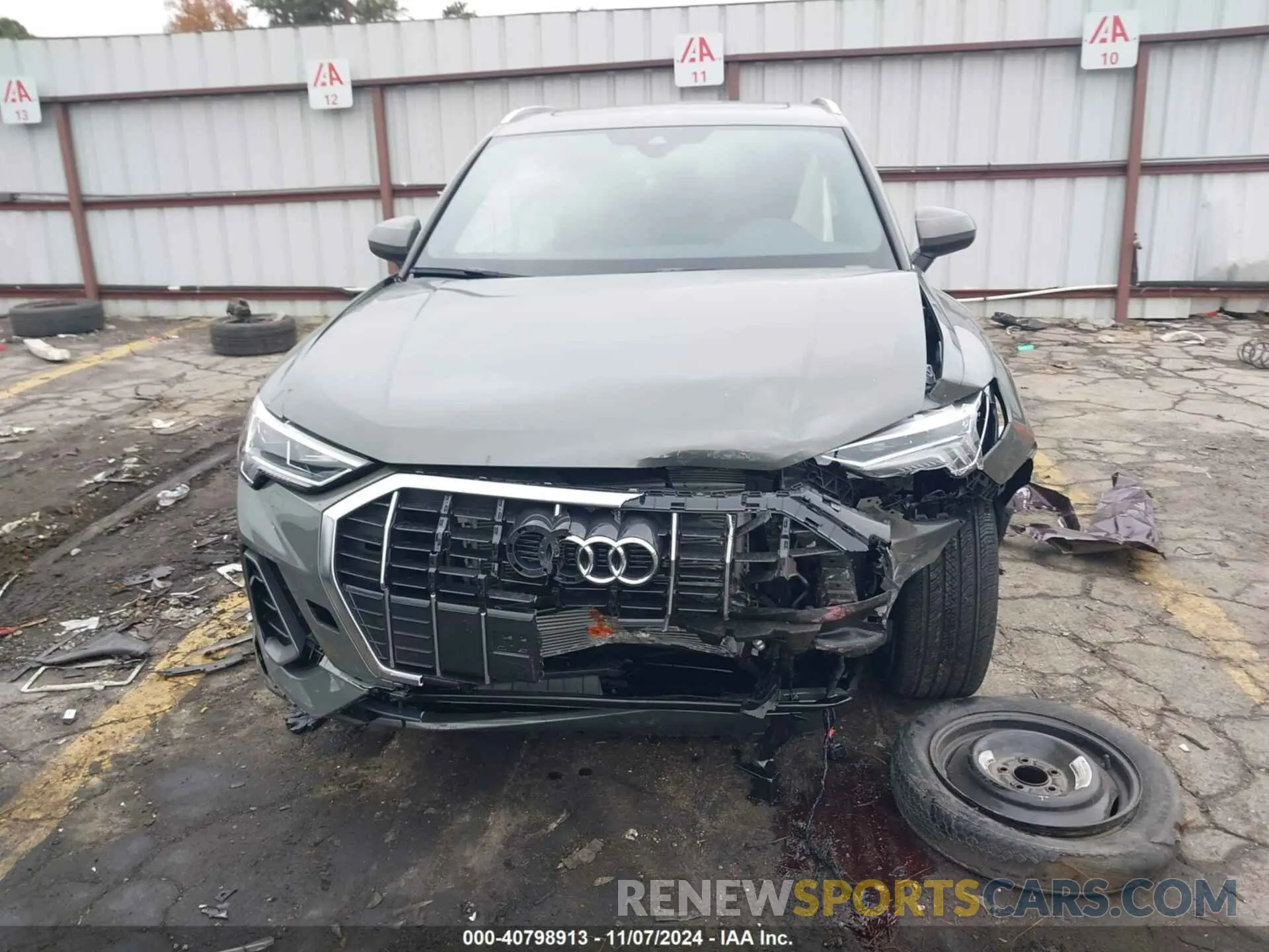 6 Photograph of a damaged car WA1DECF35R1072237 AUDI Q3 2024