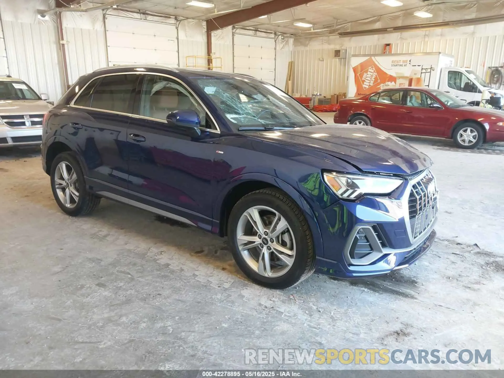 1 Photograph of a damaged car WA1DECF36R1147575 AUDI Q3 2024