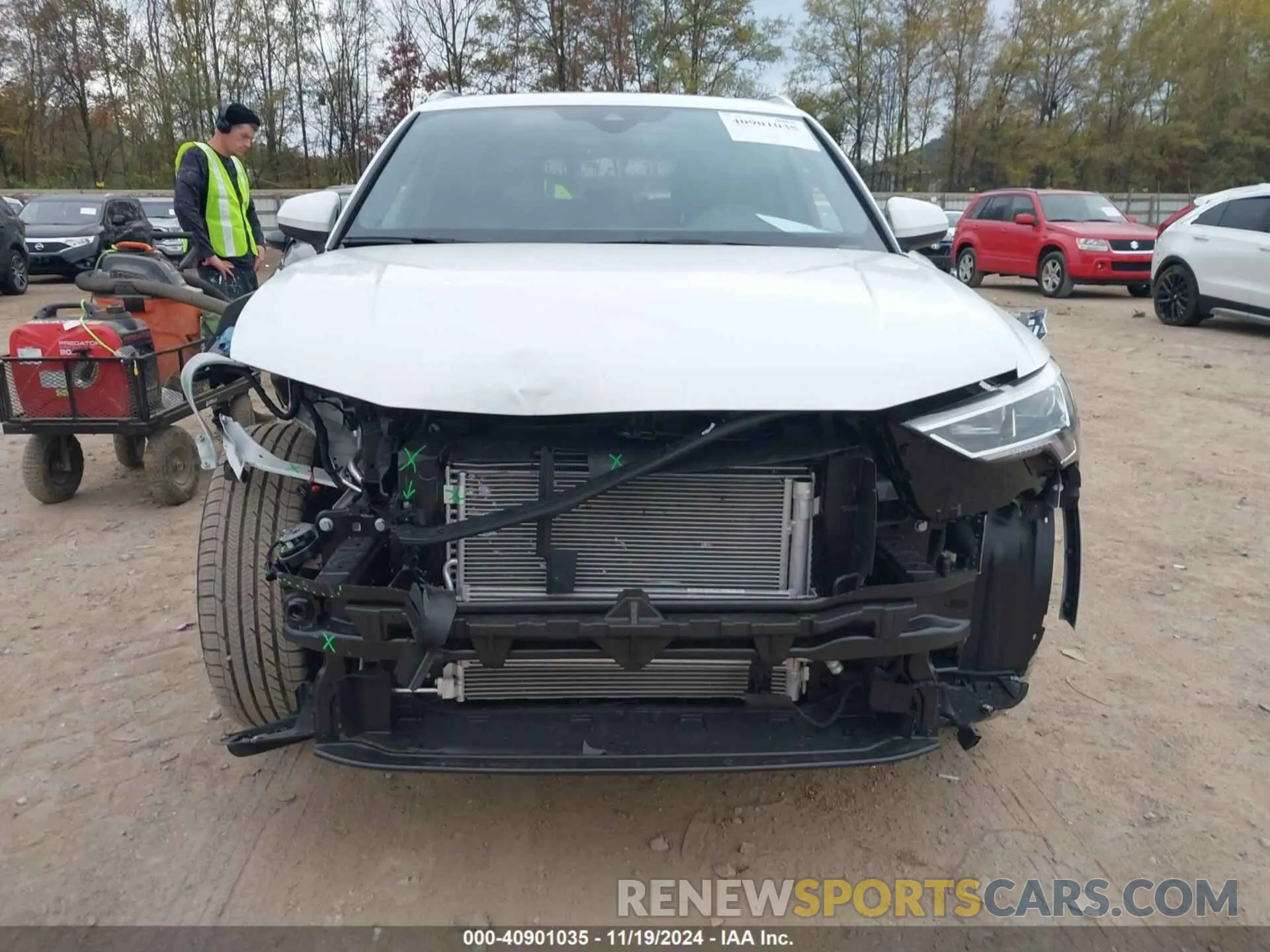 12 Photograph of a damaged car WA1DECF36R1185601 AUDI Q3 2024