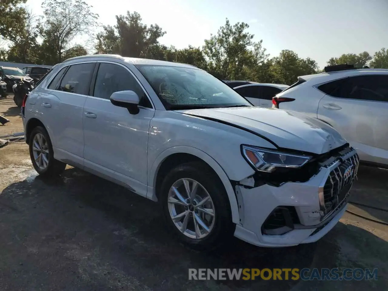 4 Фотография поврежденного автомобиля WA1DECF39R1028256 AUDI Q3 2024