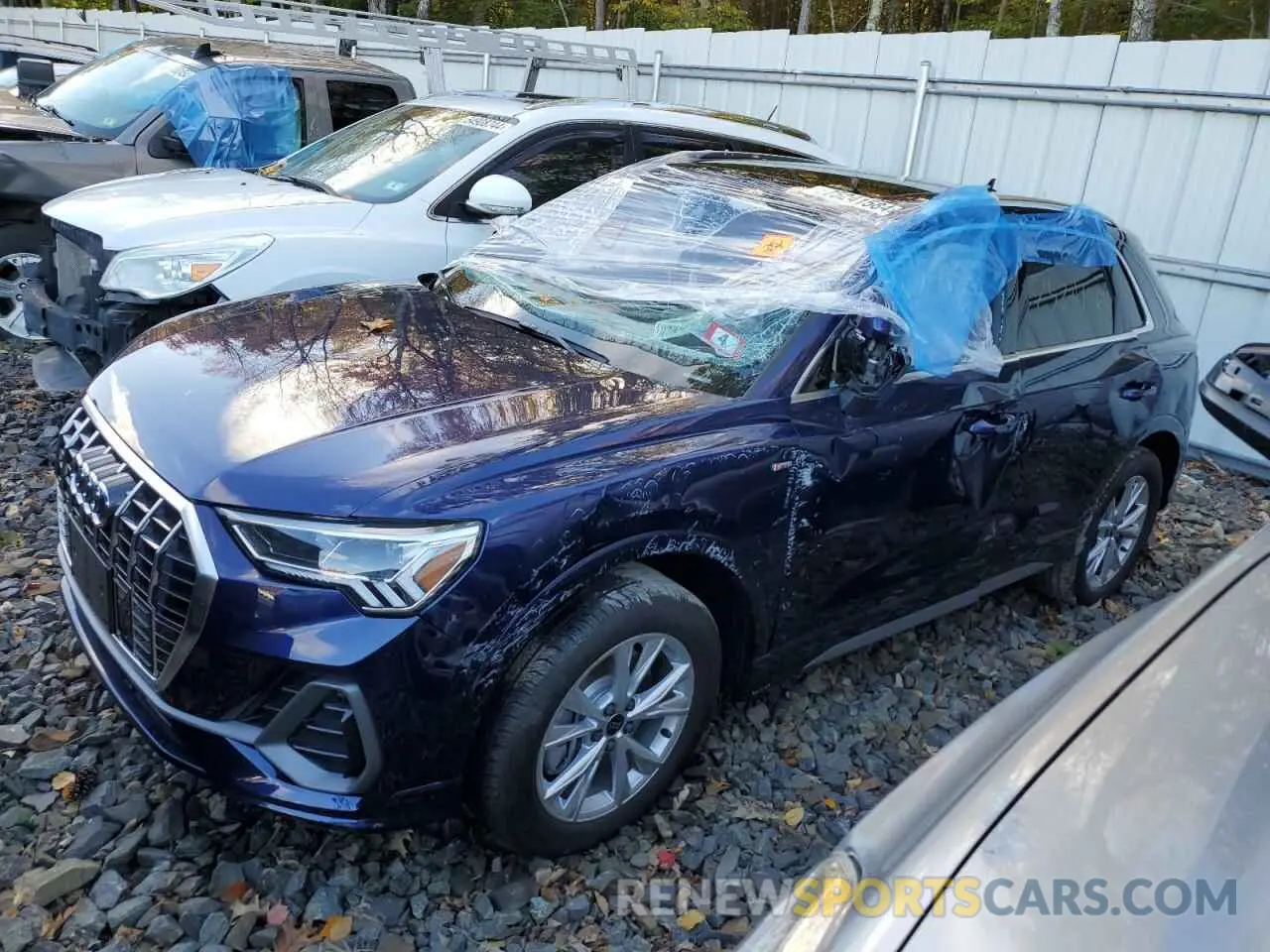 1 Фотография поврежденного автомобиля WA1EECF30R1165686 AUDI Q3 2024