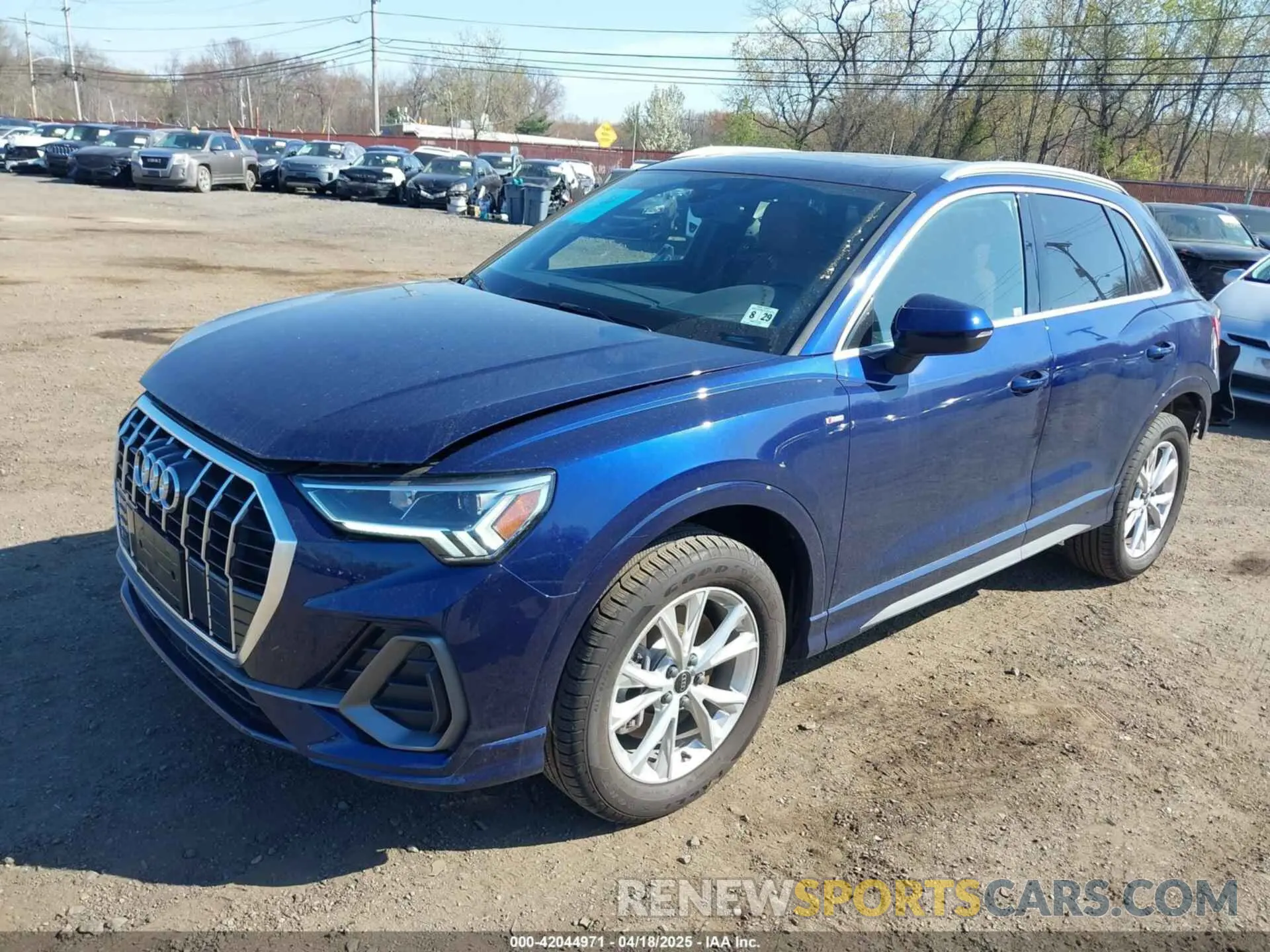 2 Фотография поврежденного автомобиля WA1EECF30R1173836 AUDI Q3 2024