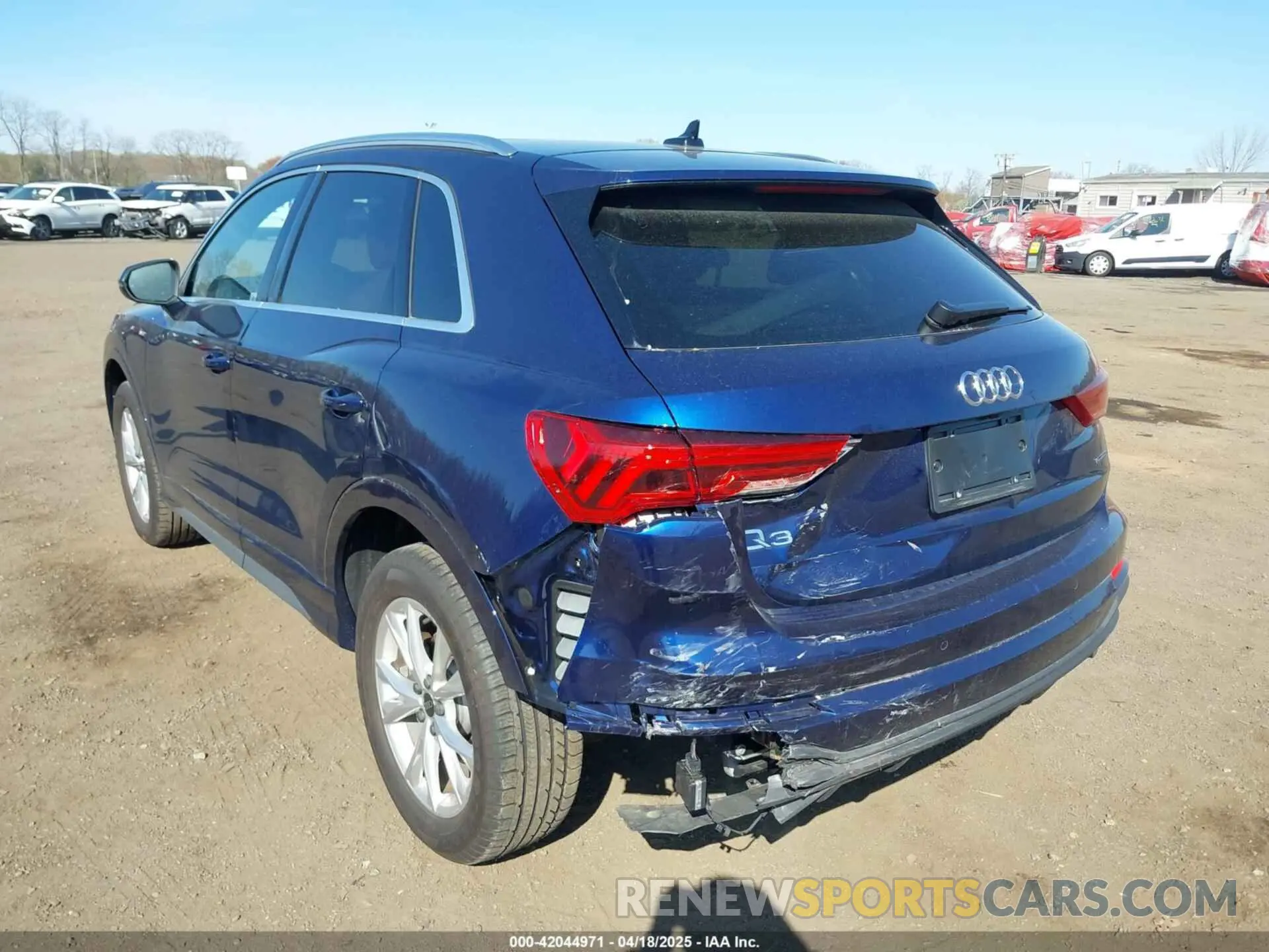 6 Фотография поврежденного автомобиля WA1EECF30R1173836 AUDI Q3 2024