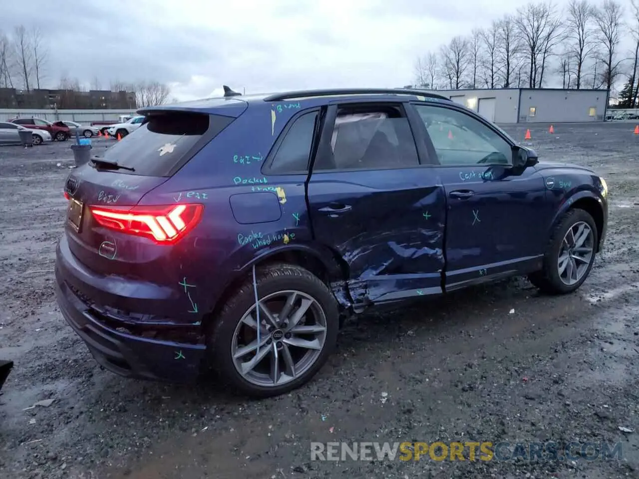 3 Фотография поврежденного автомобиля WA1EECF31R1138853 AUDI Q3 2024
