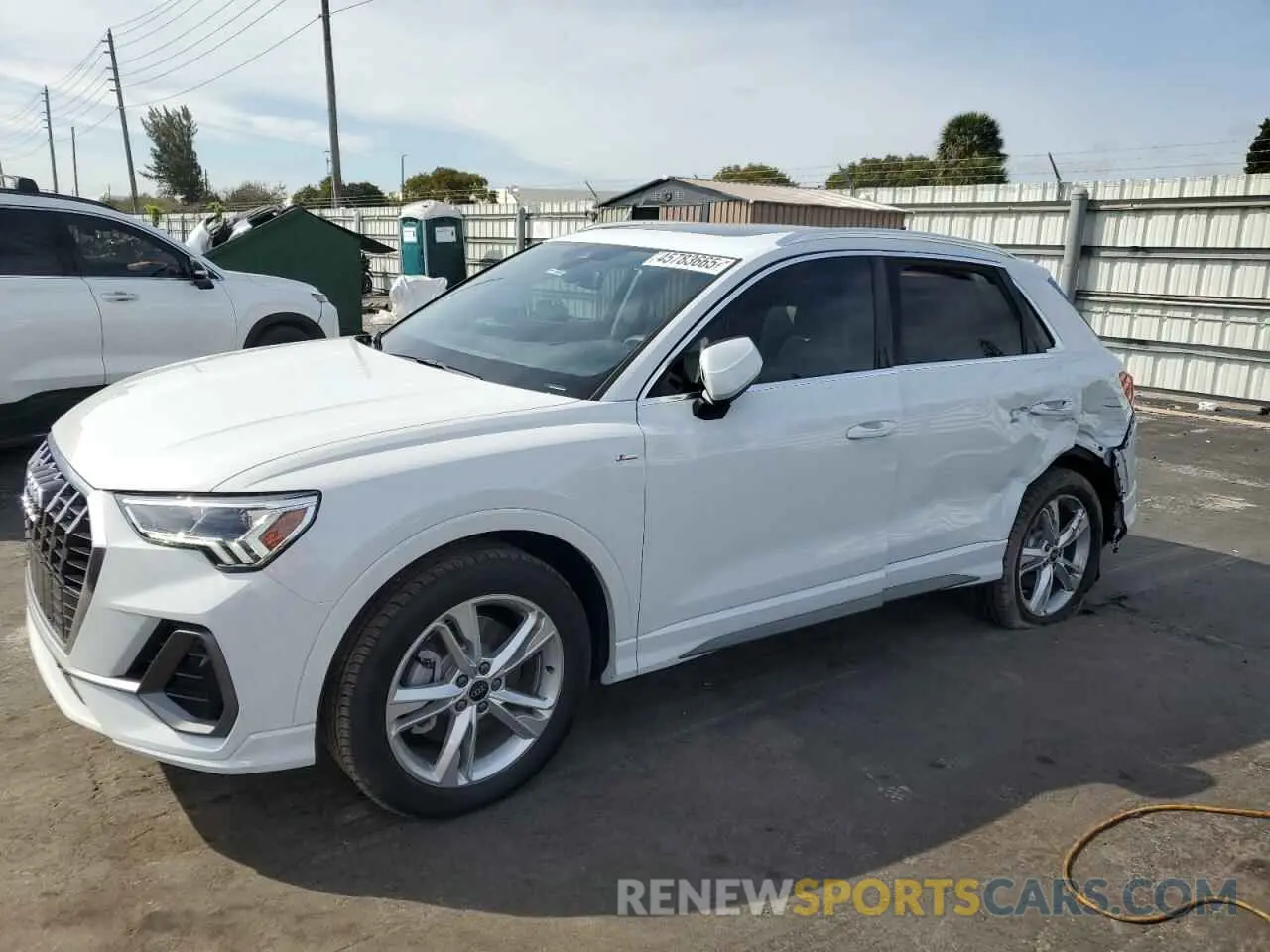 1 Фотография поврежденного автомобиля WA1EECF31R1145608 AUDI Q3 2024