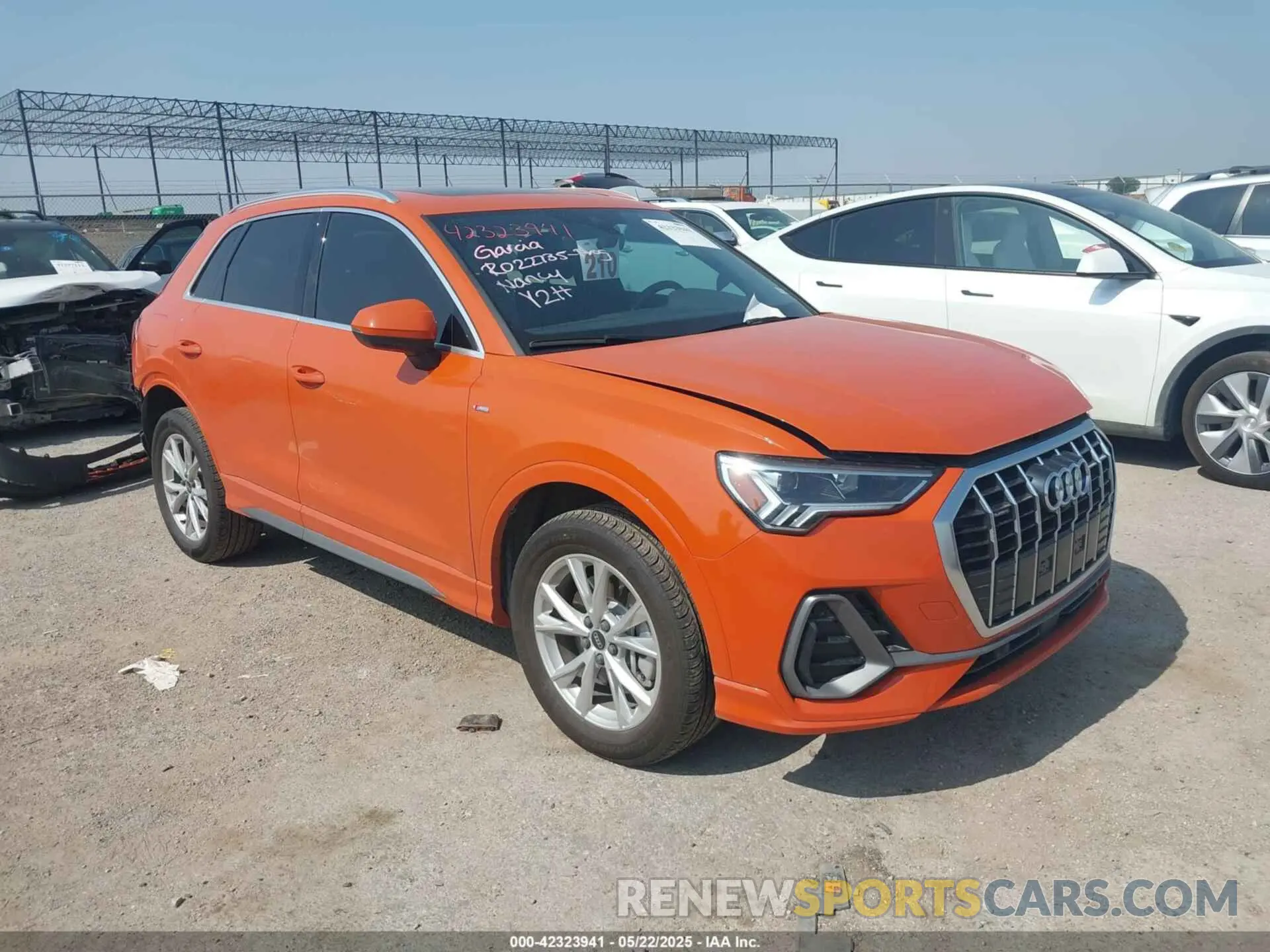 1 Фотография поврежденного автомобиля WA1EECF36R1092050 AUDI Q3 2024