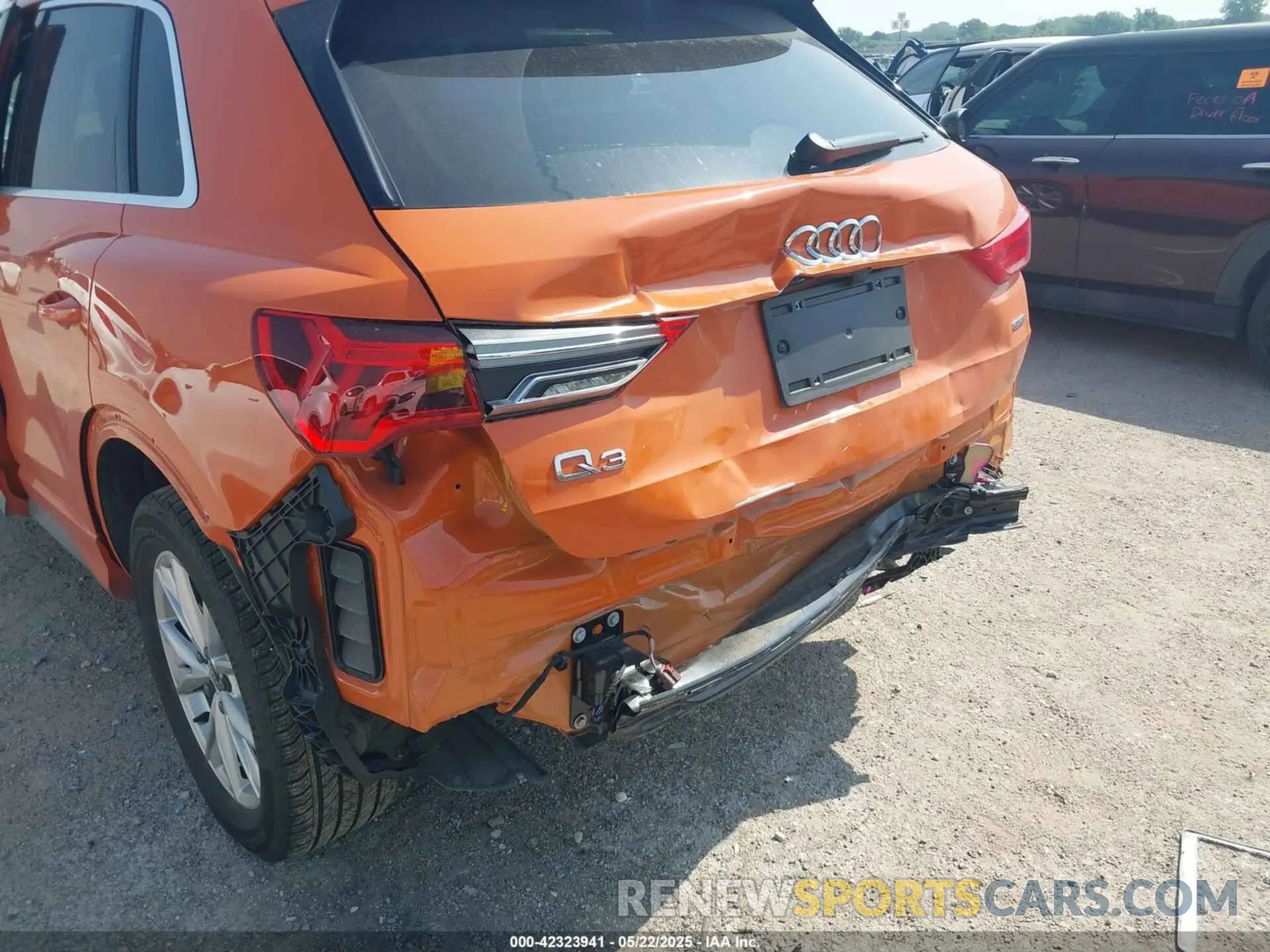 6 Фотография поврежденного автомобиля WA1EECF36R1092050 AUDI Q3 2024