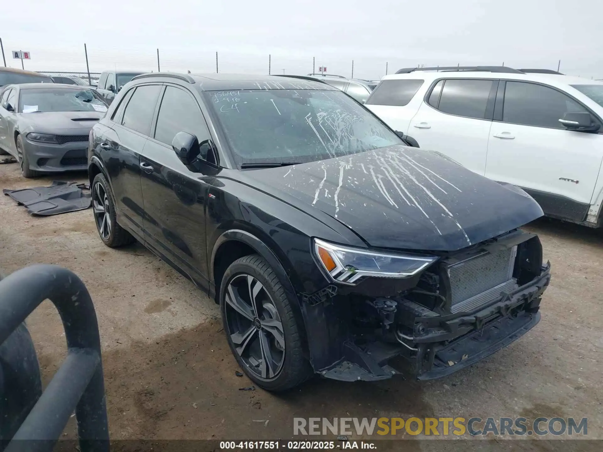 1 Фотография поврежденного автомобиля WA1EECF37R1154359 AUDI Q3 2024