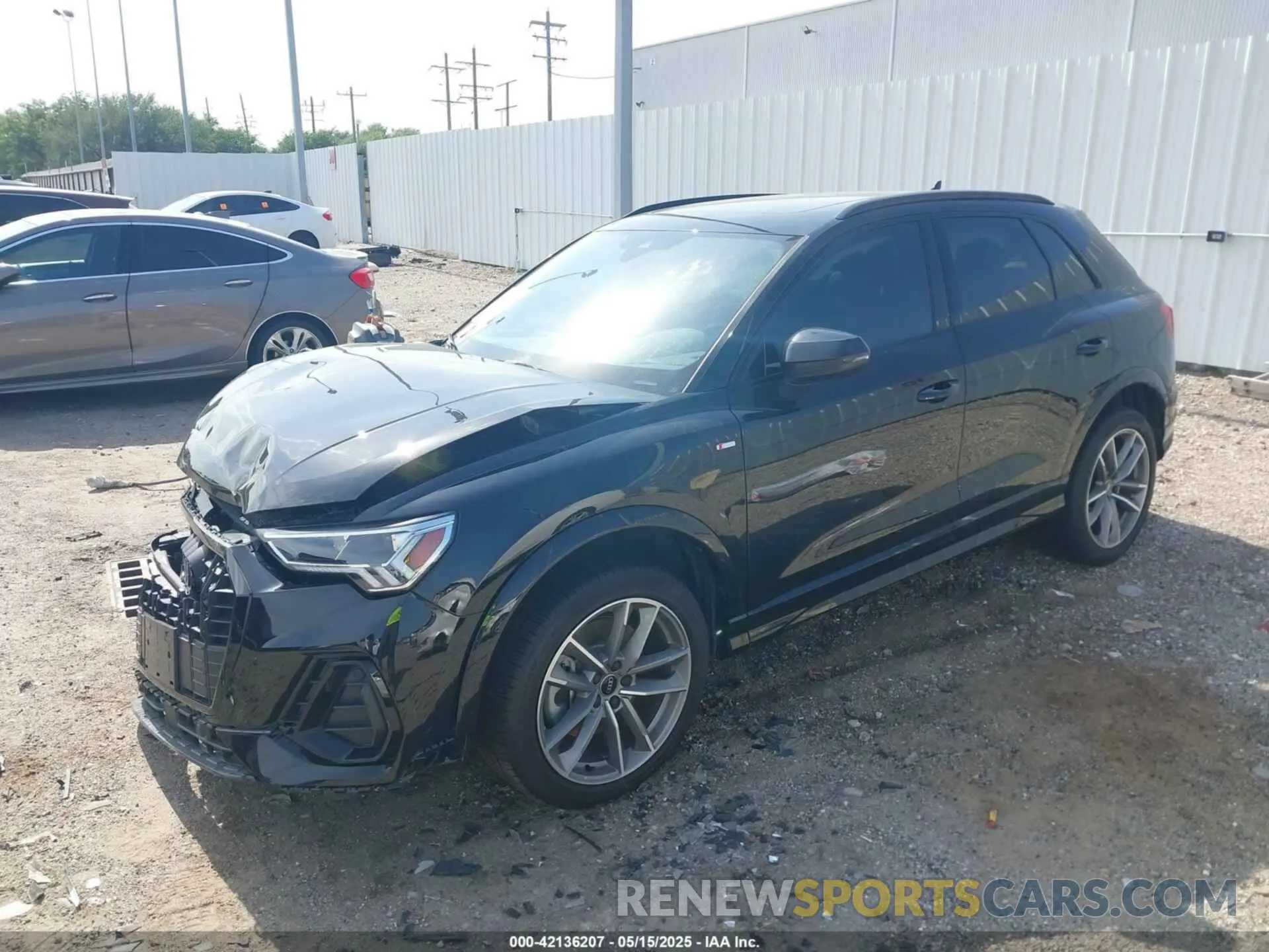 2 Фотография поврежденного автомобиля WA1EECF37R1184669 AUDI Q3 2024