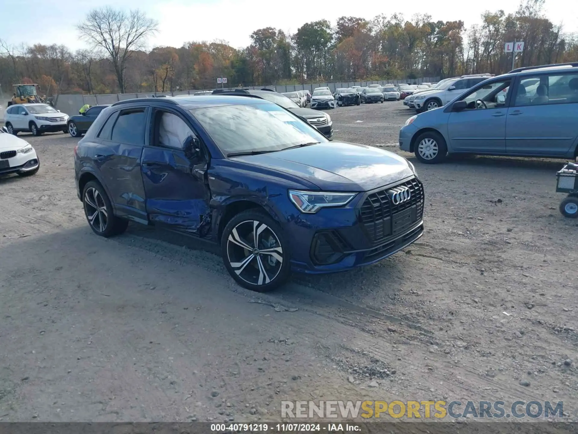 1 Фотография поврежденного автомобиля WA1EECF39R1107267 AUDI Q3 2024