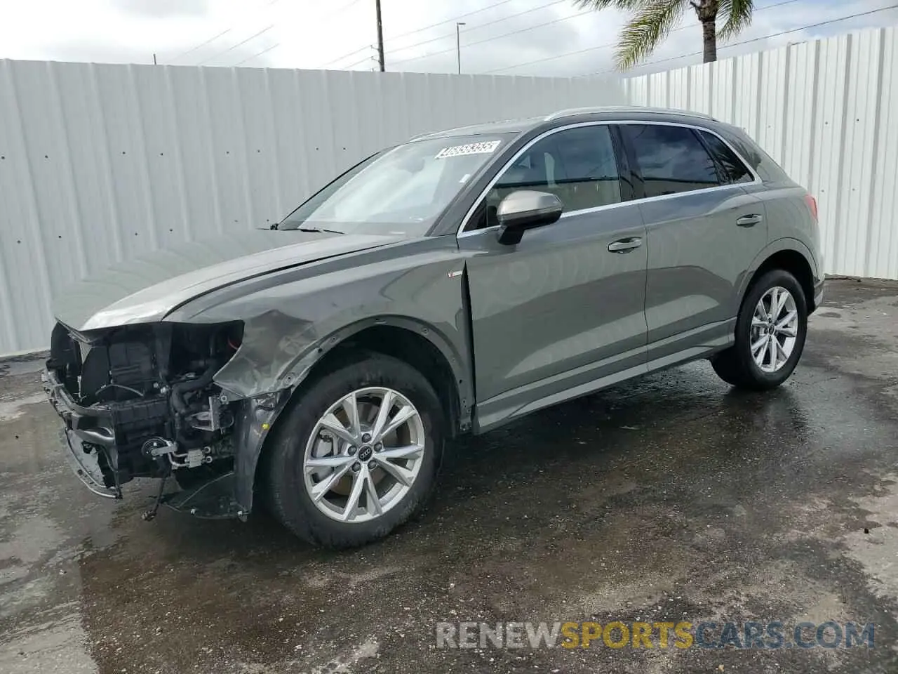 1 Photograph of a damaged car WA1DECF31S1011683 AUDI Q3 2025
