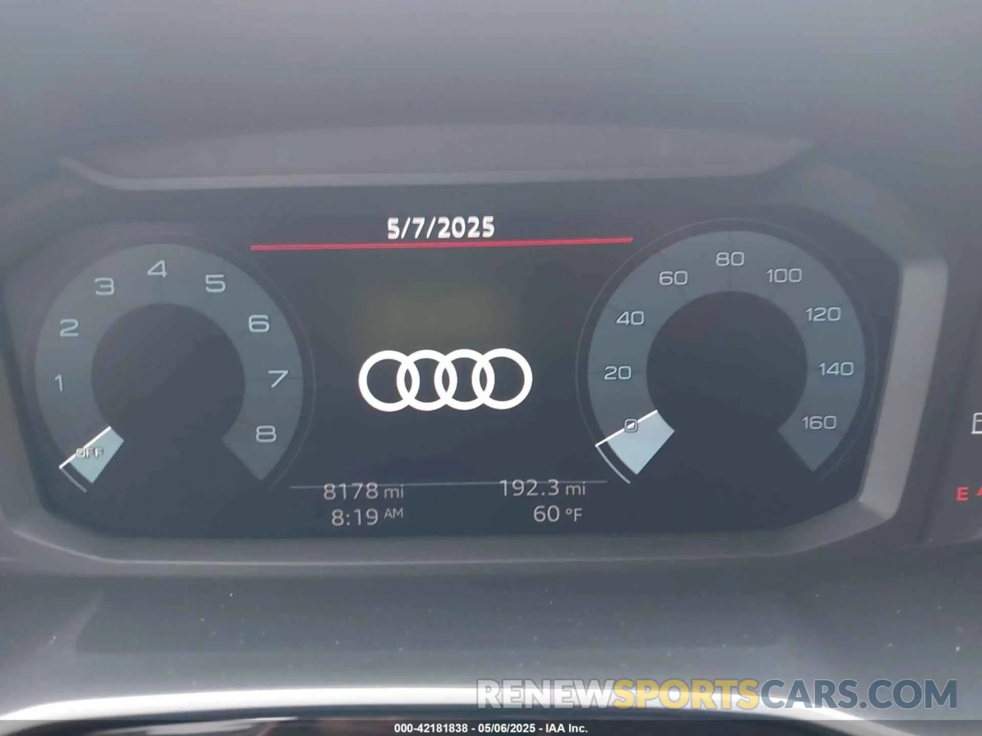 7 Photograph of a damaged car WA1DECF32S1016309 AUDI Q3 2025