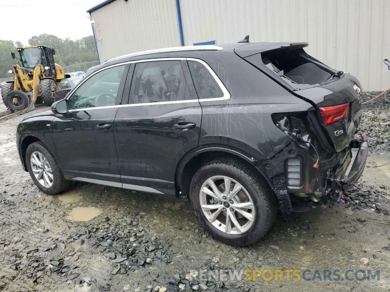 2 Photograph of a damaged car WA1DECF32S1055966 AUDI Q3 2025