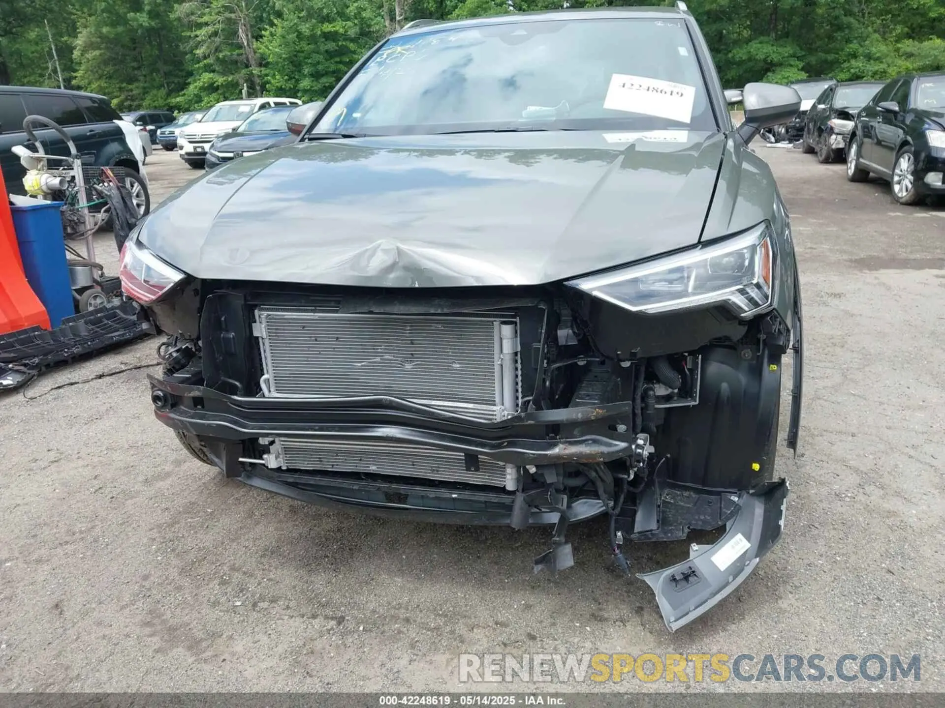 12 Фотография поврежденного автомобиля WA1DECF38S1061741 AUDI Q3 2025