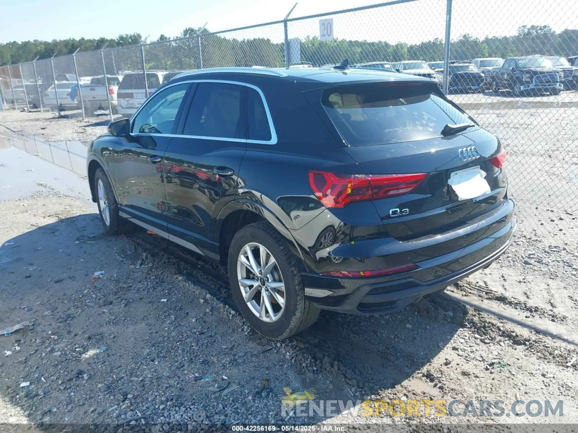 3 Фотография поврежденного автомобиля WA1DECF3XS1004697 AUDI Q3 2025